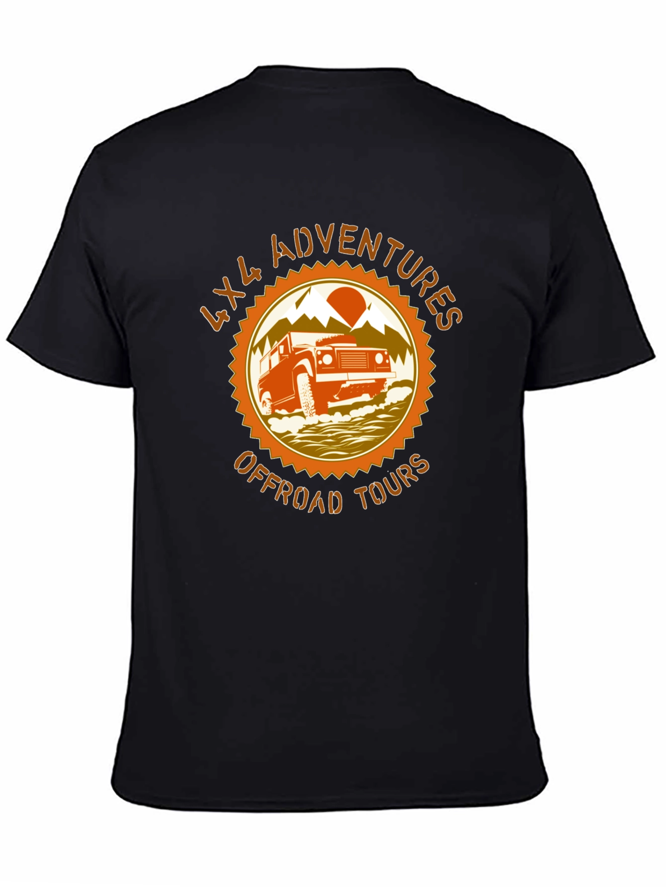 4x4 Adventures Offroad Tours Graphic Tee