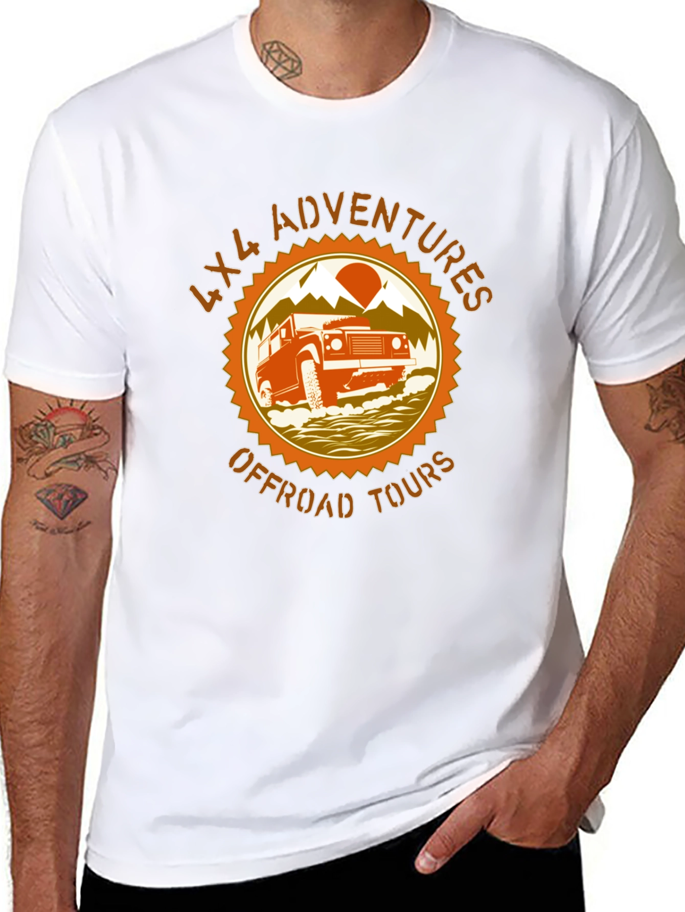 4x4 Adventures Offroad Tours Graphic Tee