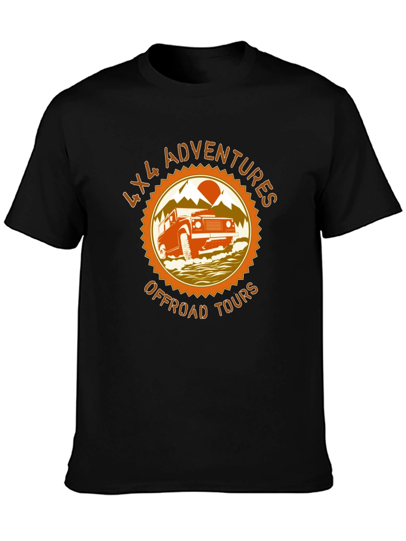 4x4 Adventures Offroad Tours Graphic Tee