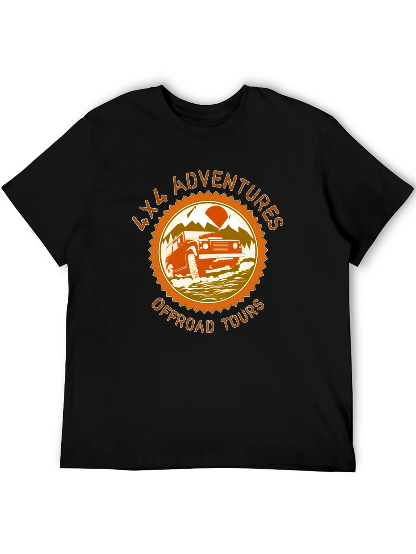 4x4 Adventures Offroad Tours Graphic Tee