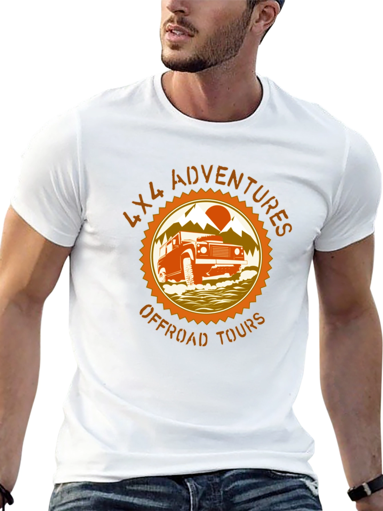 4x4 Adventures Offroad Tours Graphic Tee