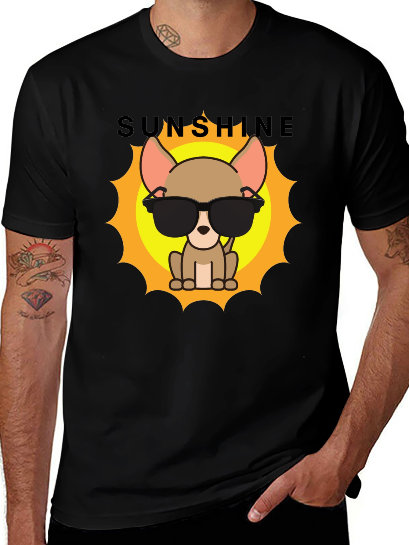 Sunshine Chihuahua Graphic T-Shirt