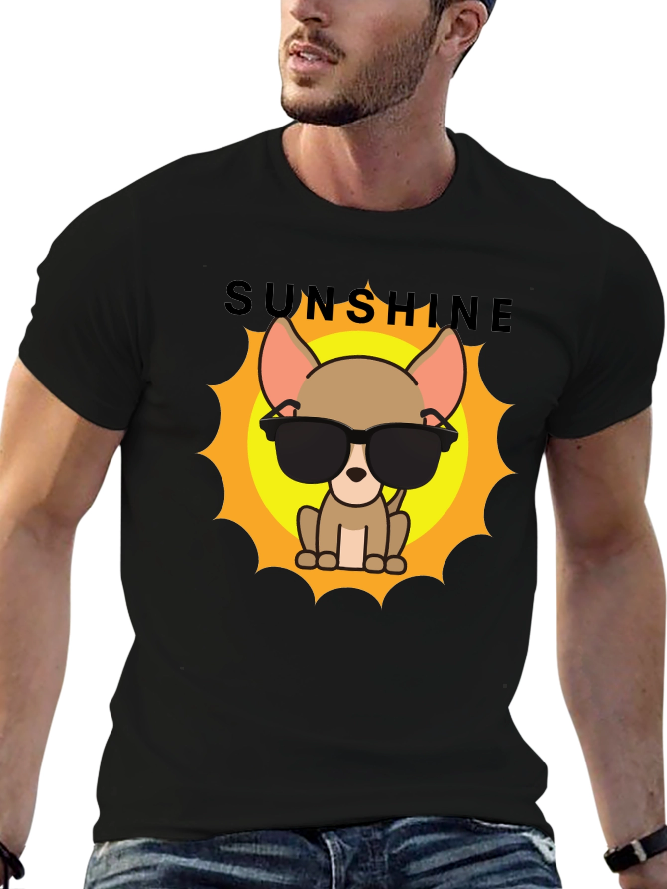 Sunshine Chihuahua Graphic T-Shirt