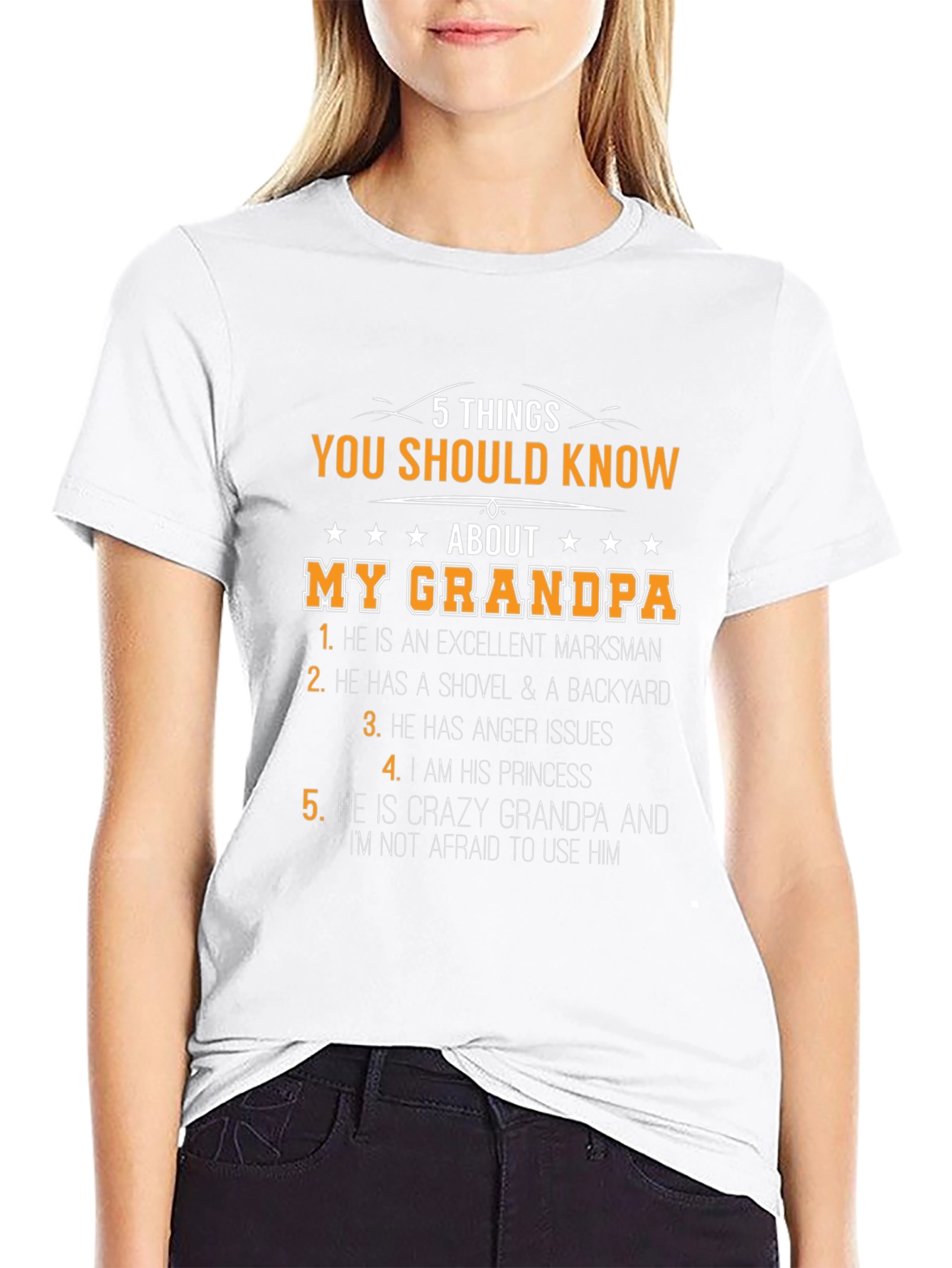 5 Things You Should Know About My Grandpa T-Shirt