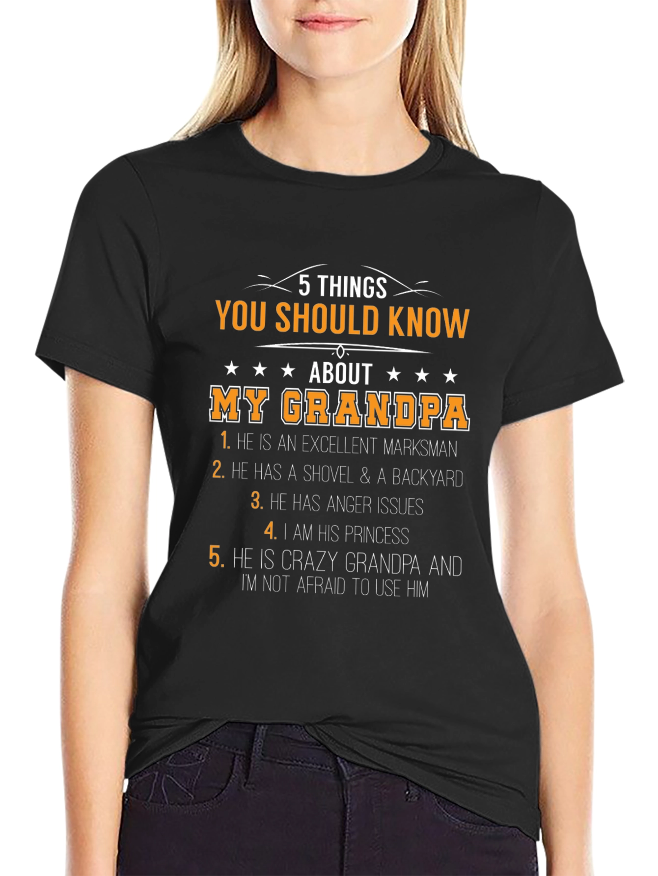 5 Things You Should Know About My Grandpa T-Shirt