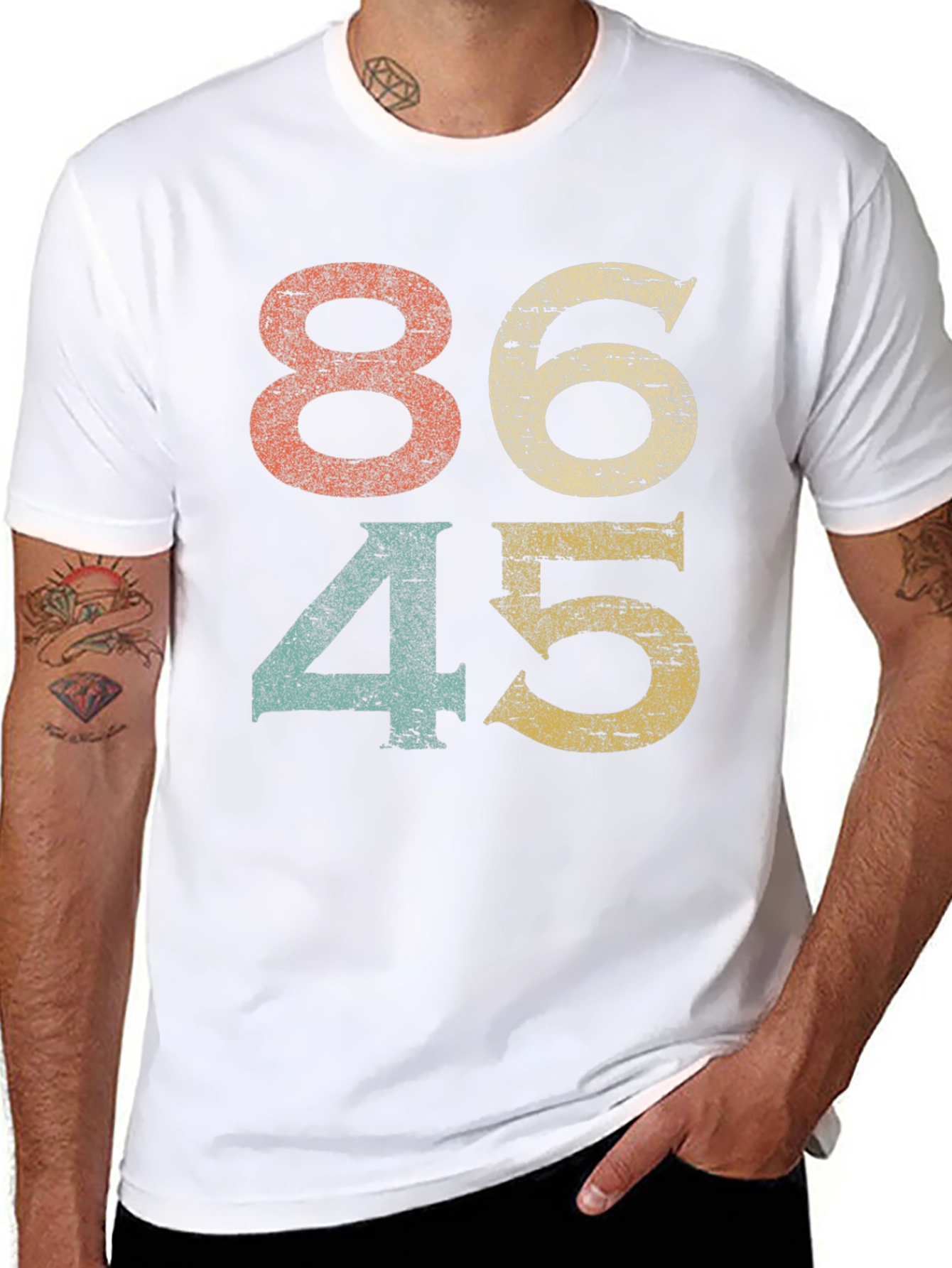 8645 Graphic Tee - Anti-Trump Shirt