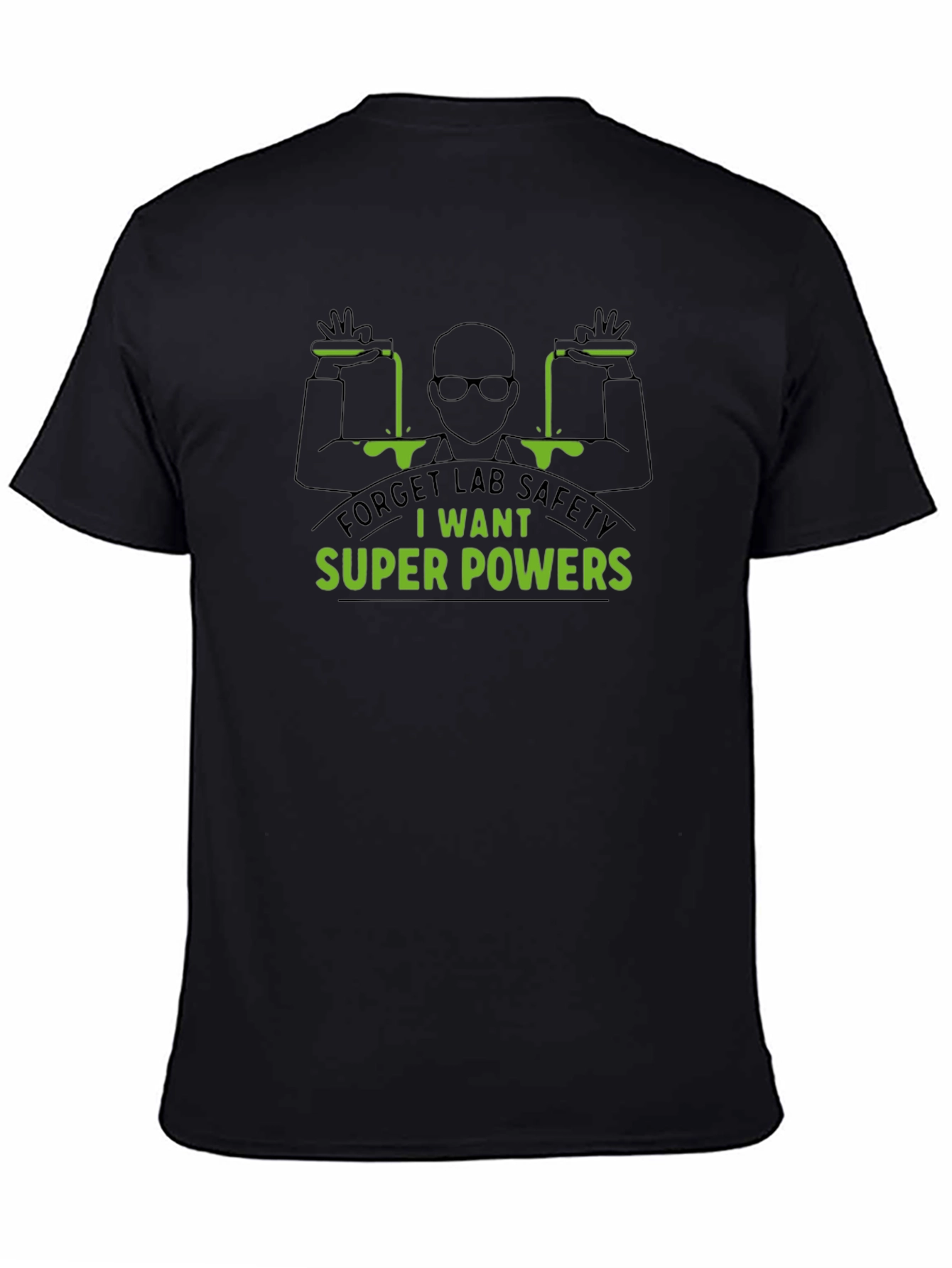 Super Powers T-Shirt Lab Safety Graphic Tee