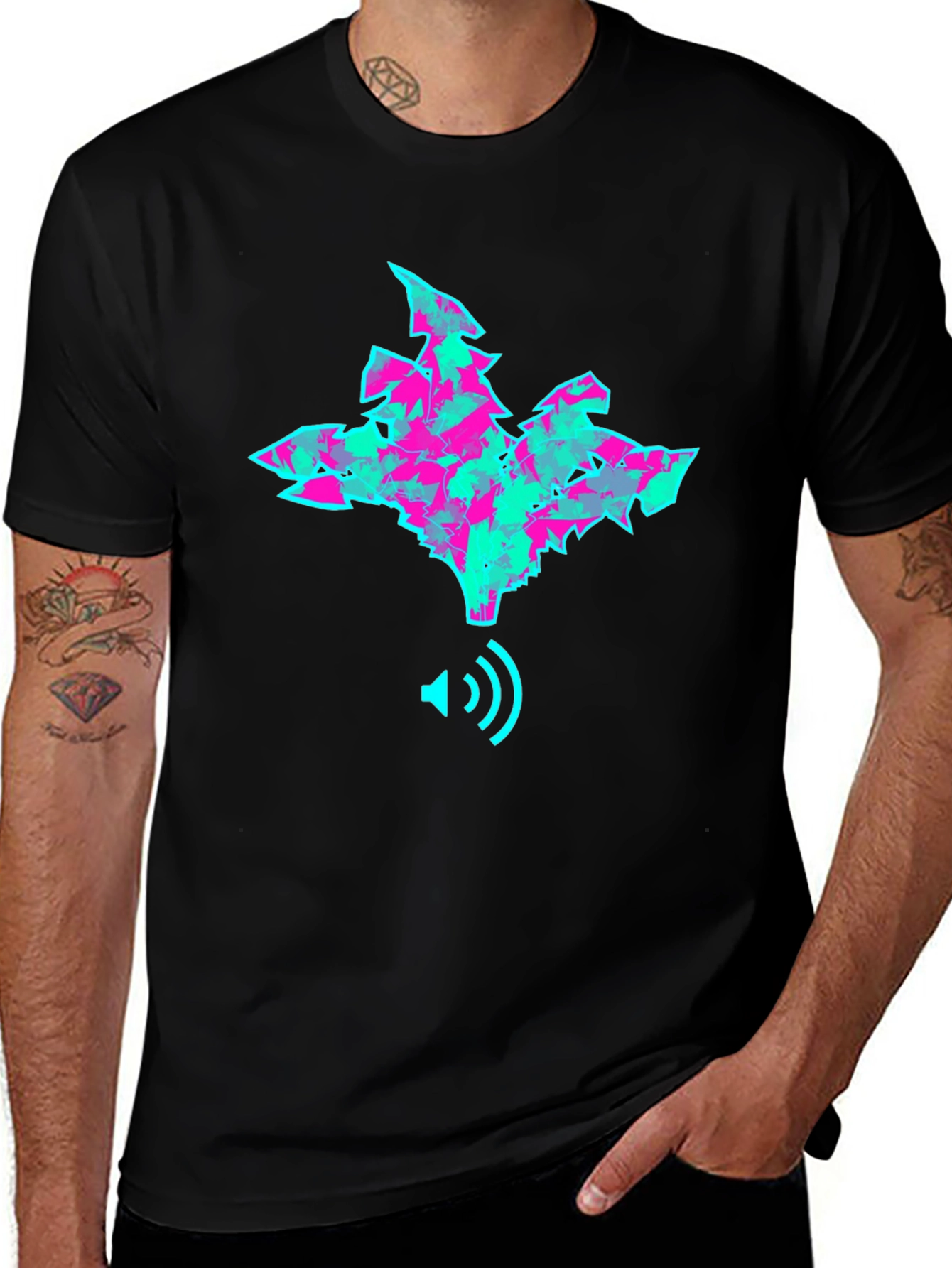 Abstract Graphic Tee - Loud Style