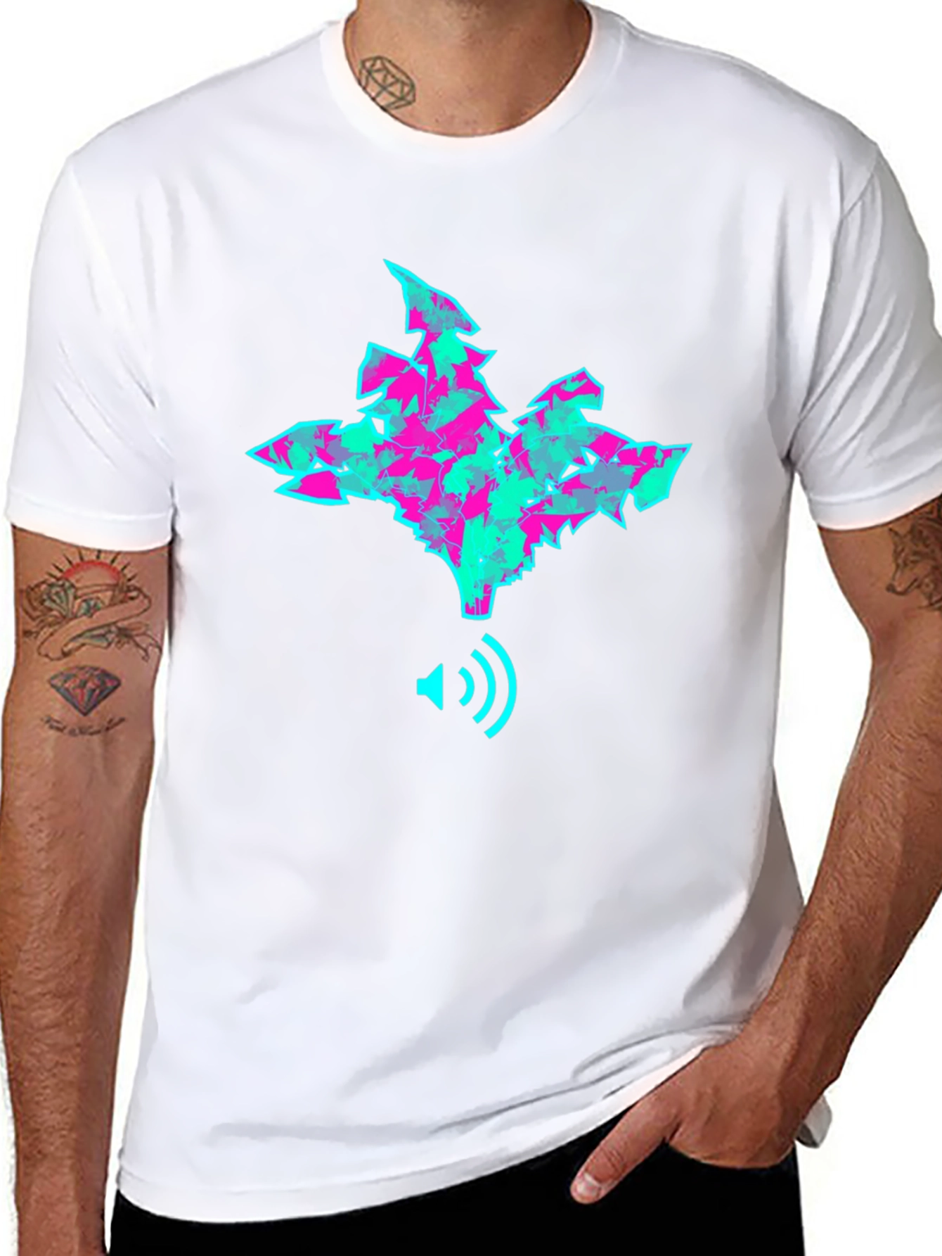Abstract Graphic Tee - Loud Style