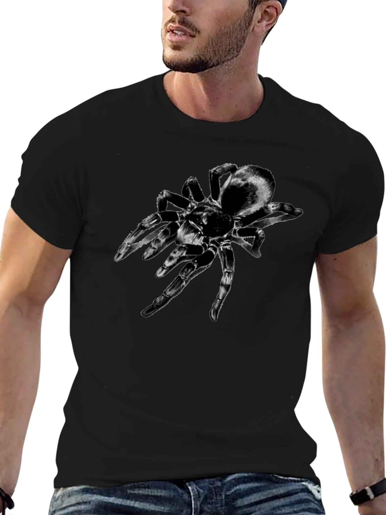 Tarantula Graphic Tee - Bold Spider Design