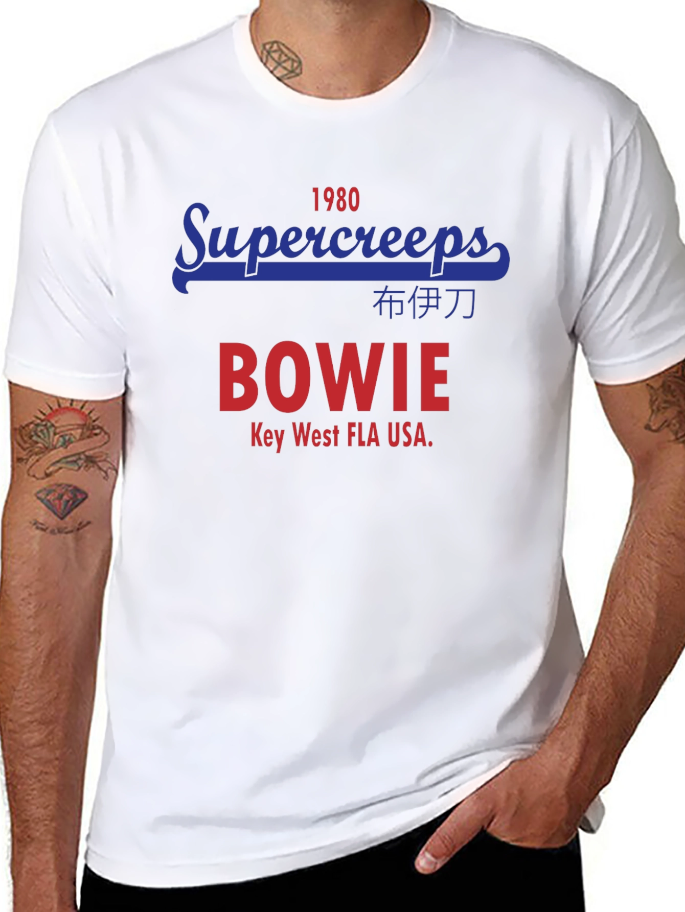 Supercreeps 1980 Bowie T-Shirt