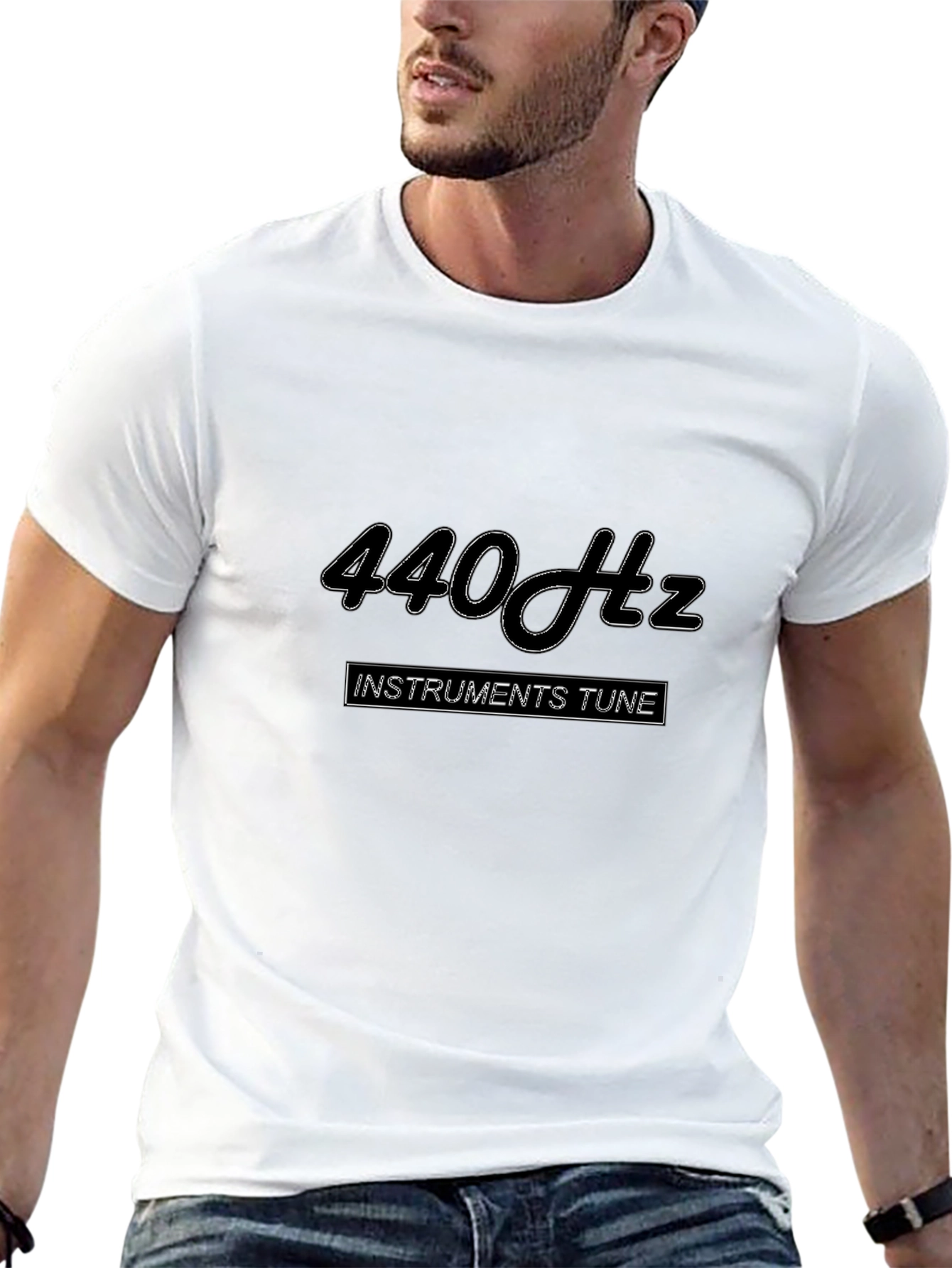440Hz Instruments Tune Black T-Shirt