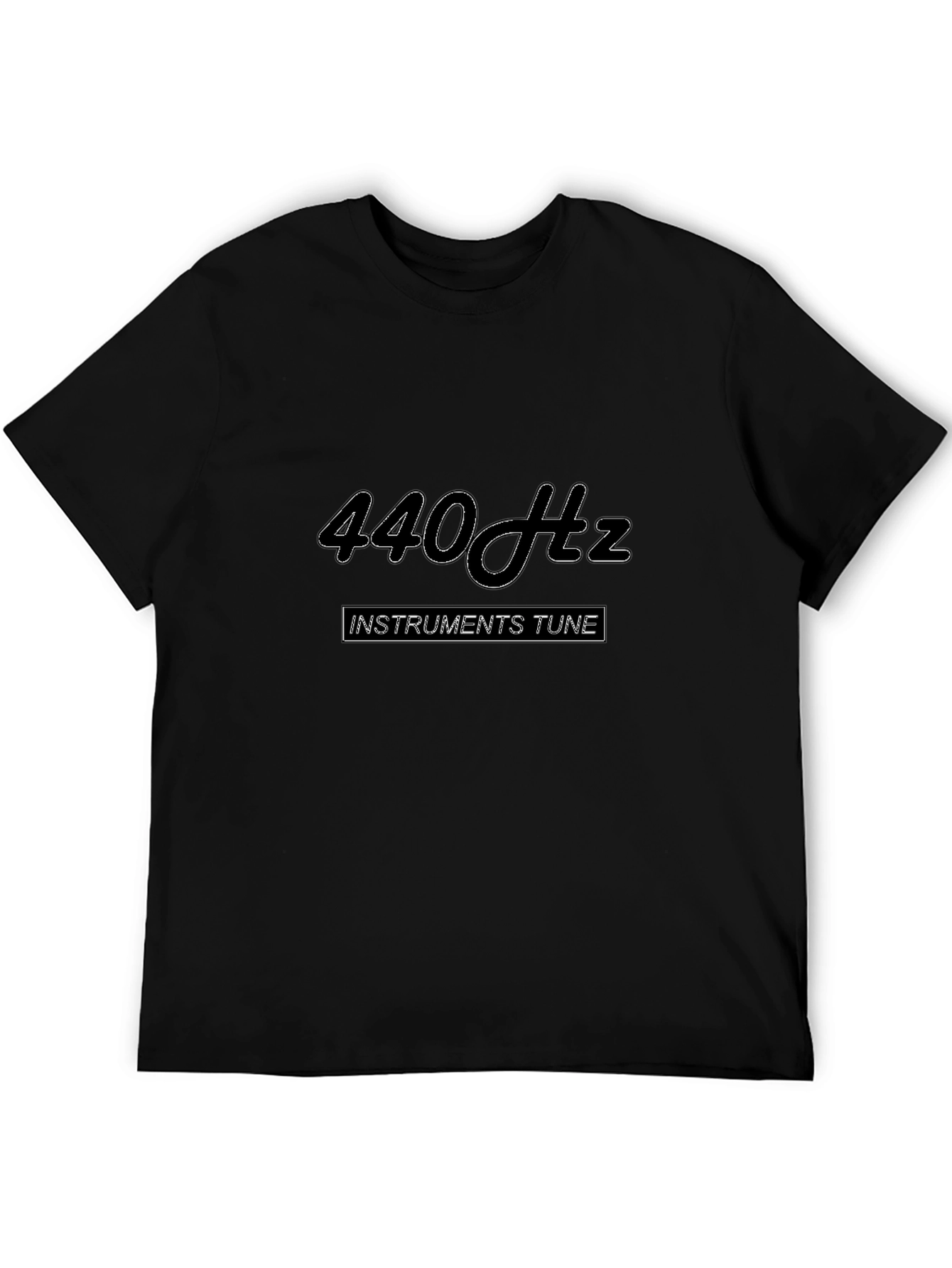 440Hz Instruments Tune Black T-Shirt