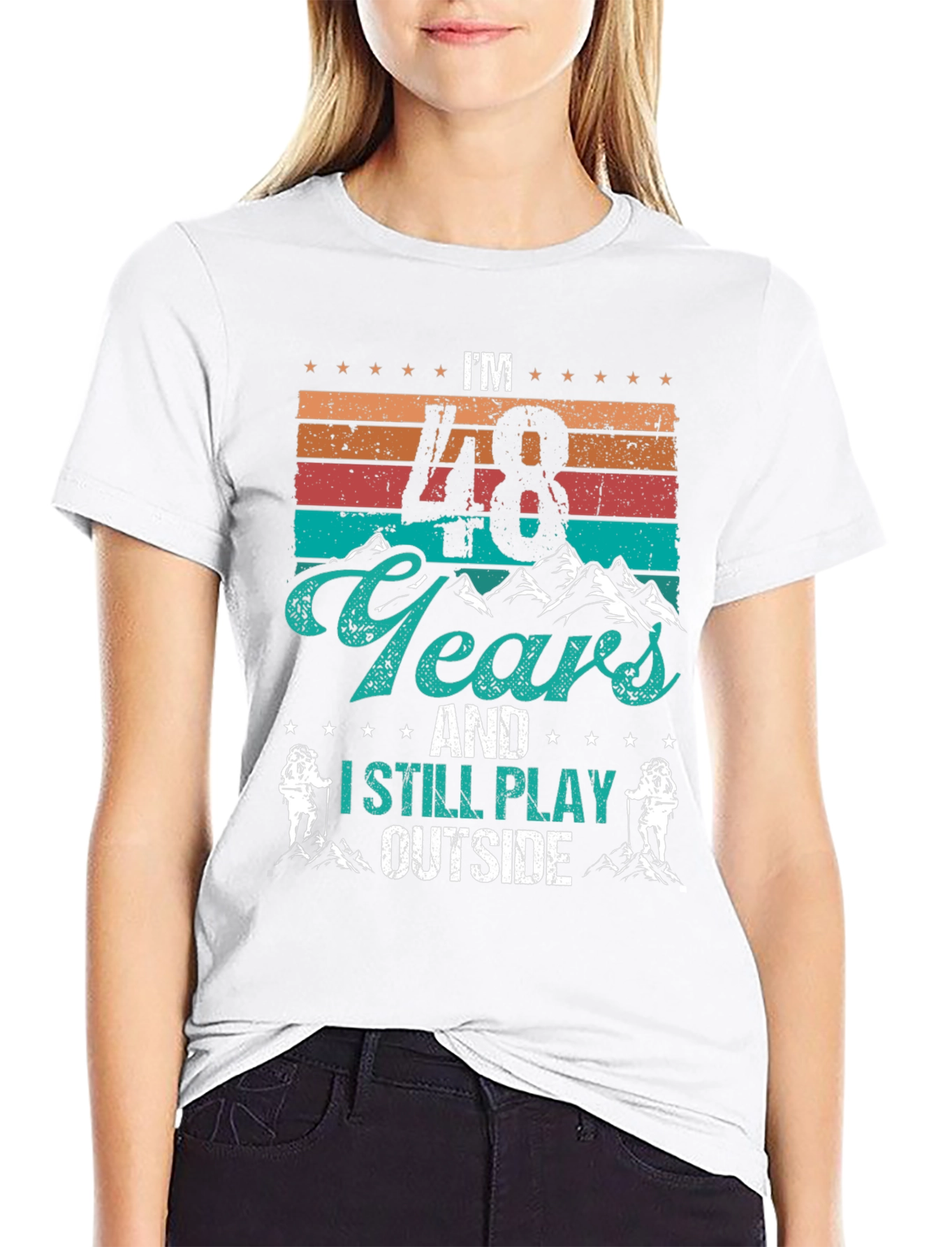 48 Years and I Still Play Outside T-Shirt