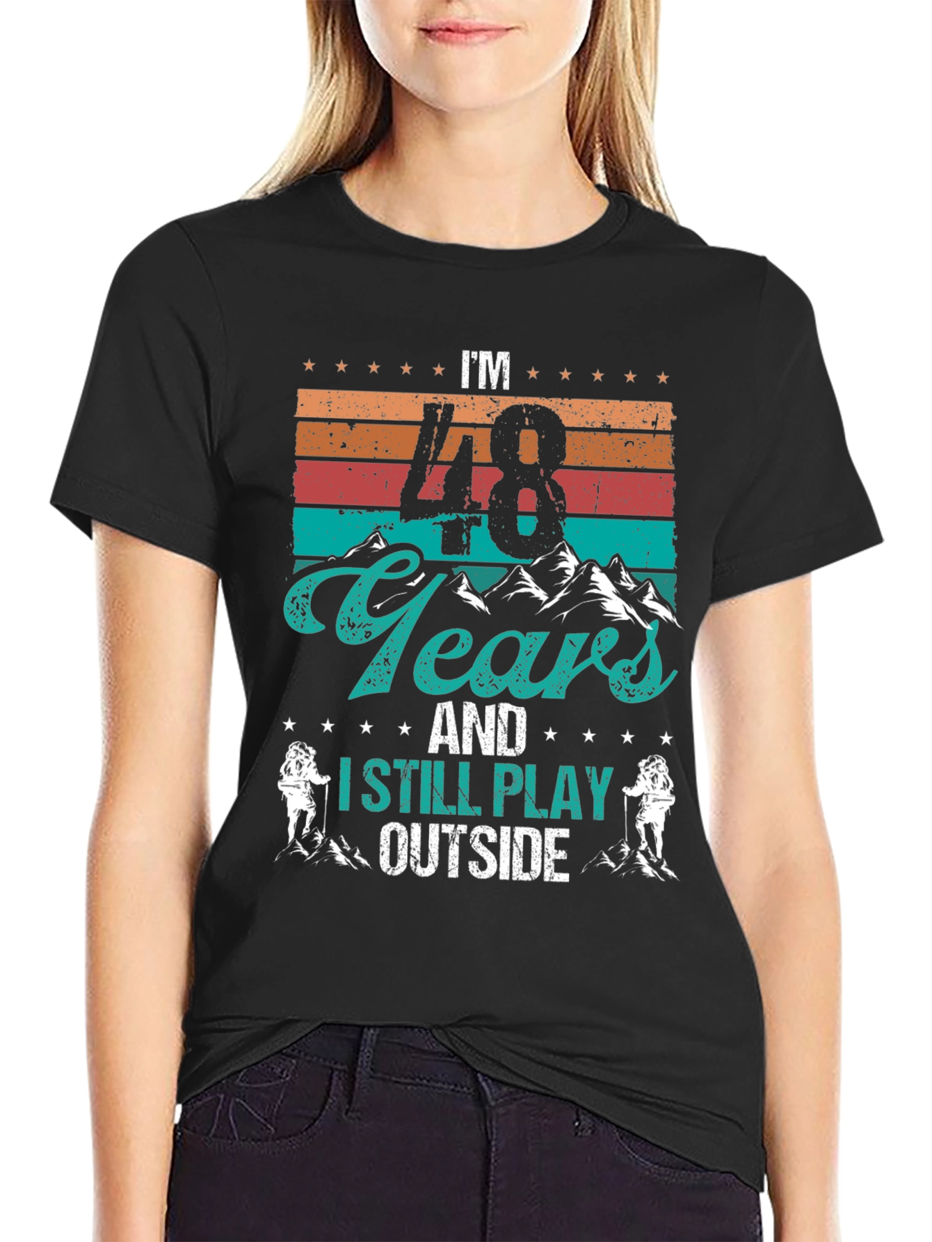 48 Years and I Still Play Outside T-Shirt