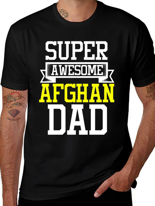 Super Awesome Afghan Dad T-Shirt