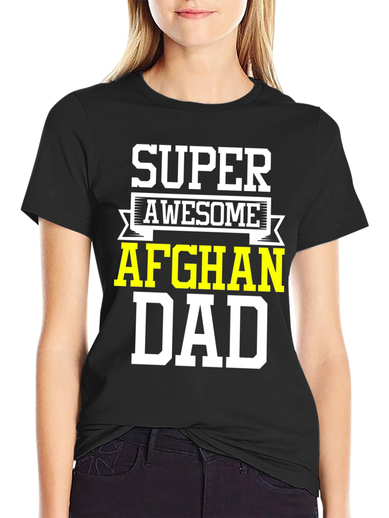 Super Awesome Afghan Dad T-Shirt