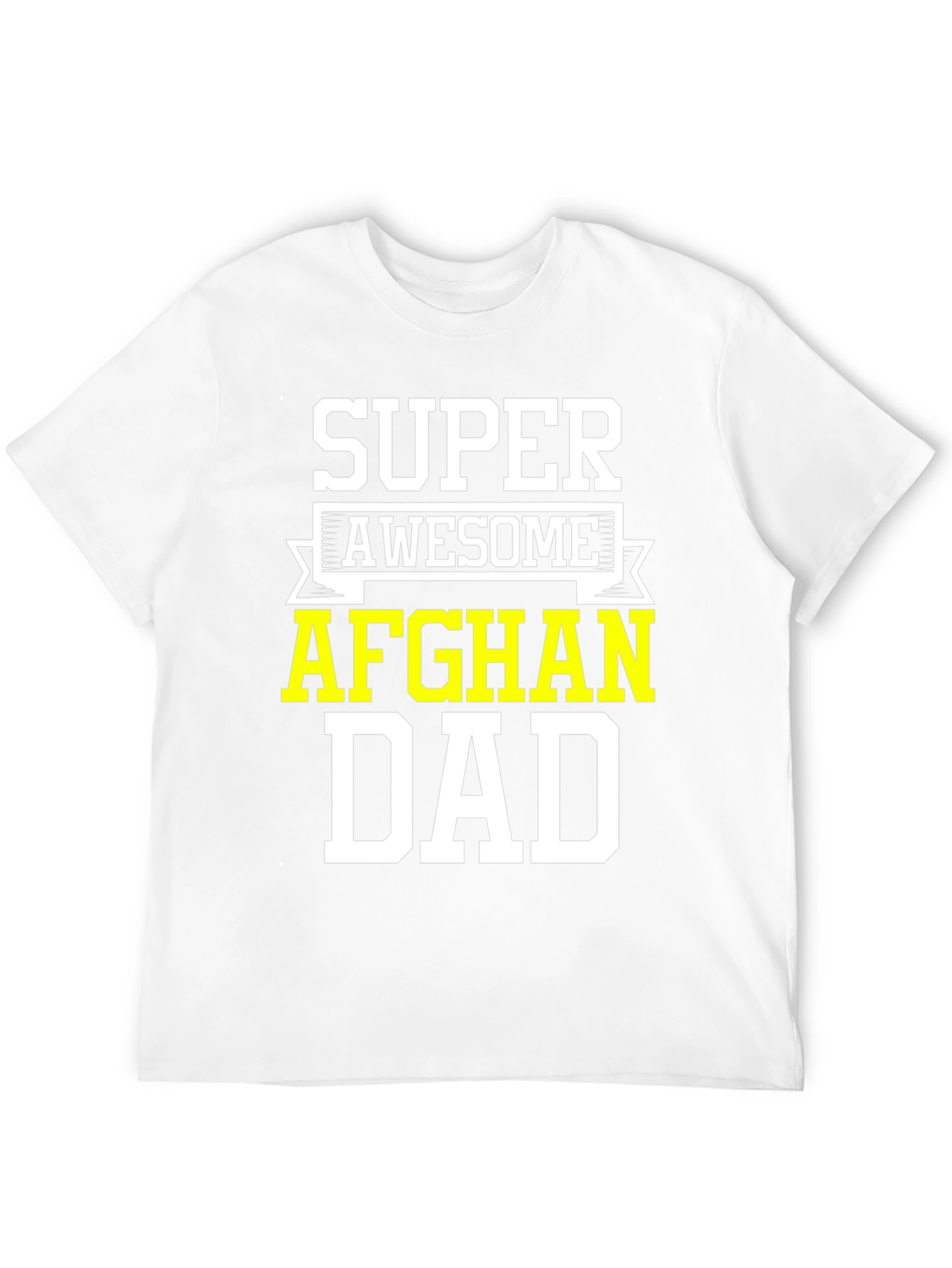 Super Awesome Afghan Dad T-Shirt