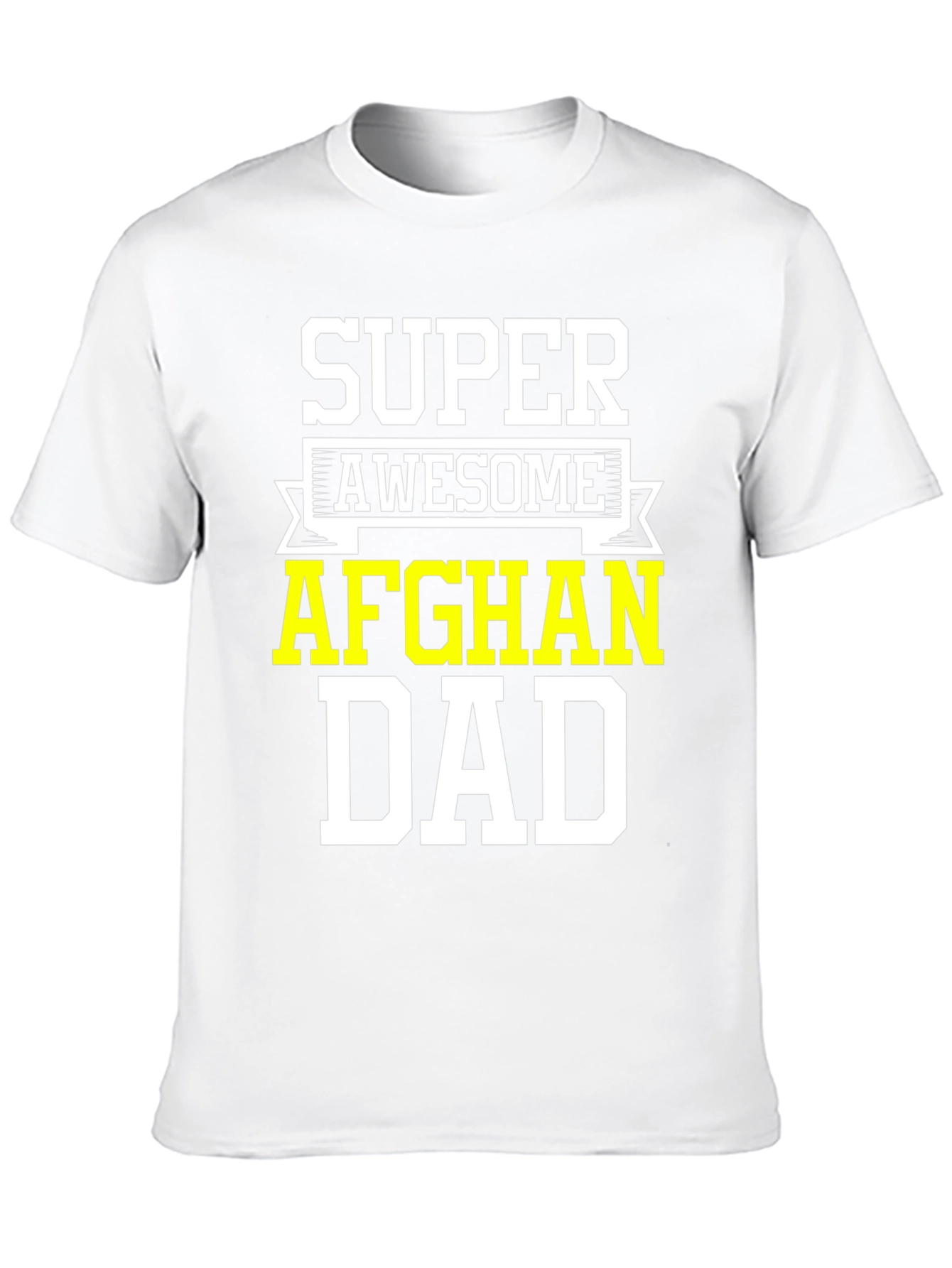 Super Awesome Afghan Dad T-Shirt