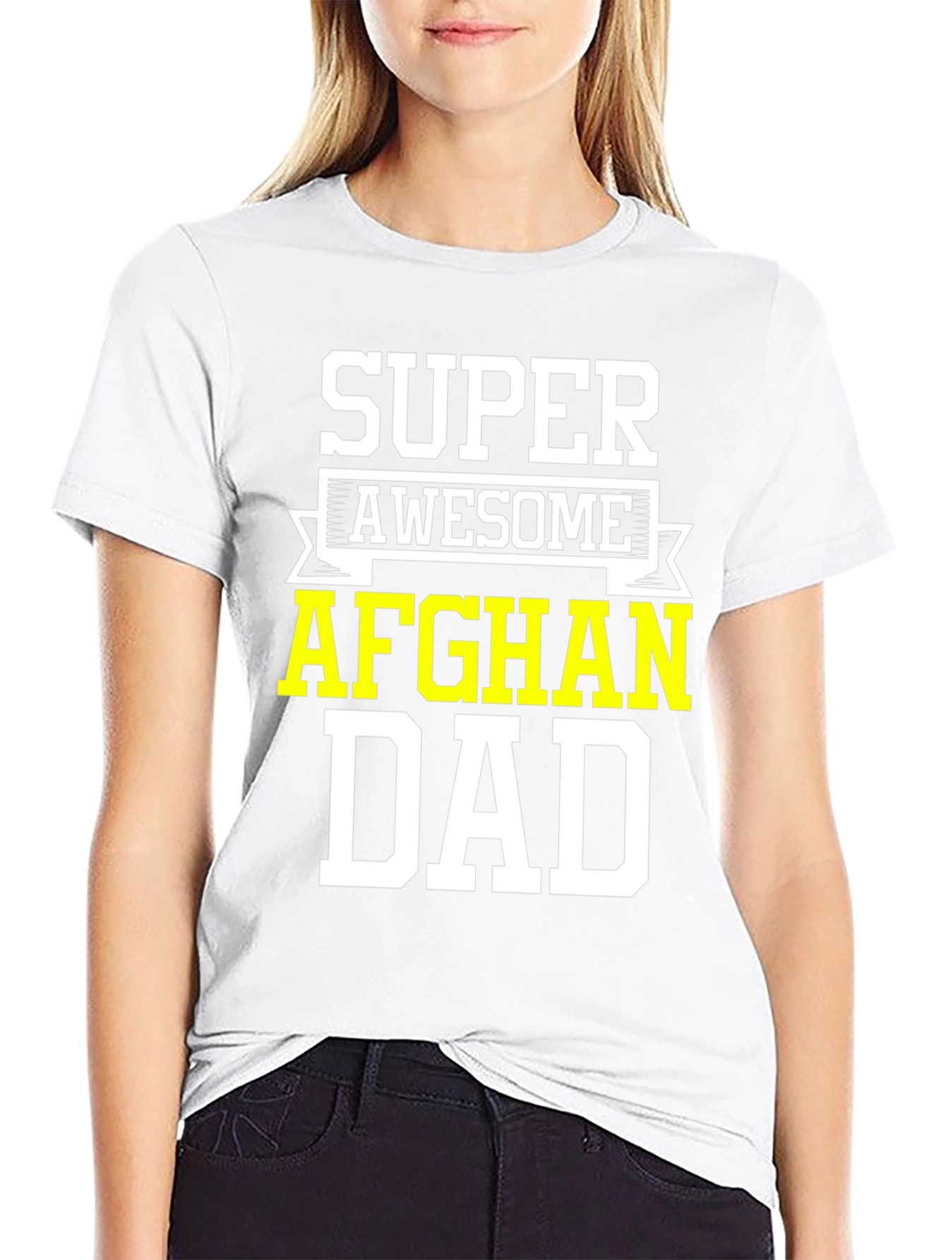 Super Awesome Afghan Dad T-Shirt
