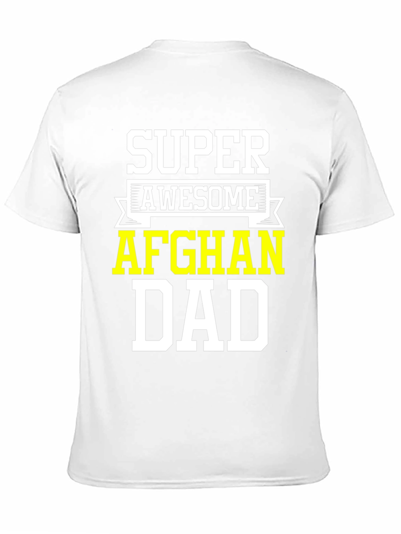 Super Awesome Afghan Dad T-Shirt