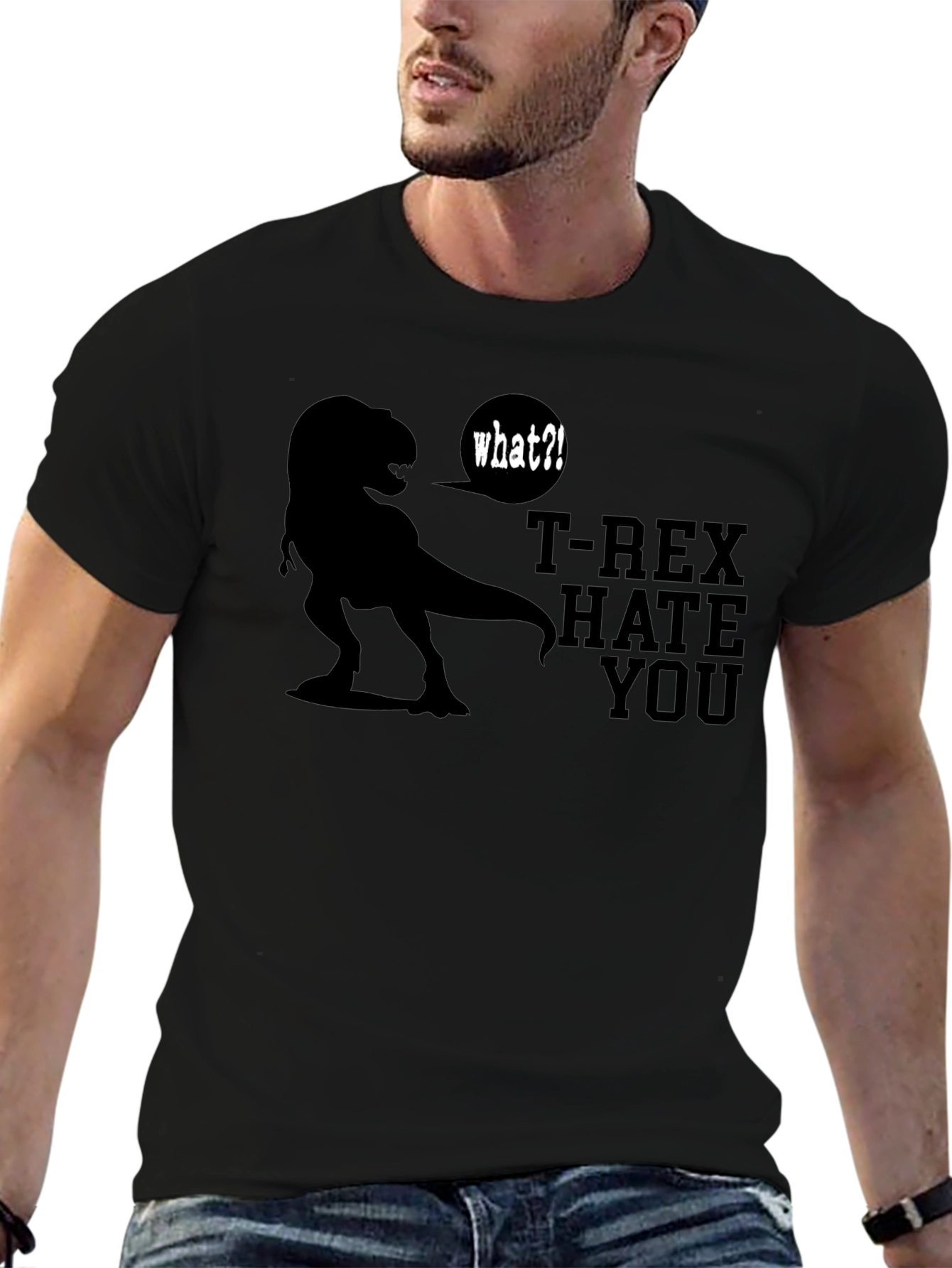 T-Rex Hates You Graphic T-Shirt