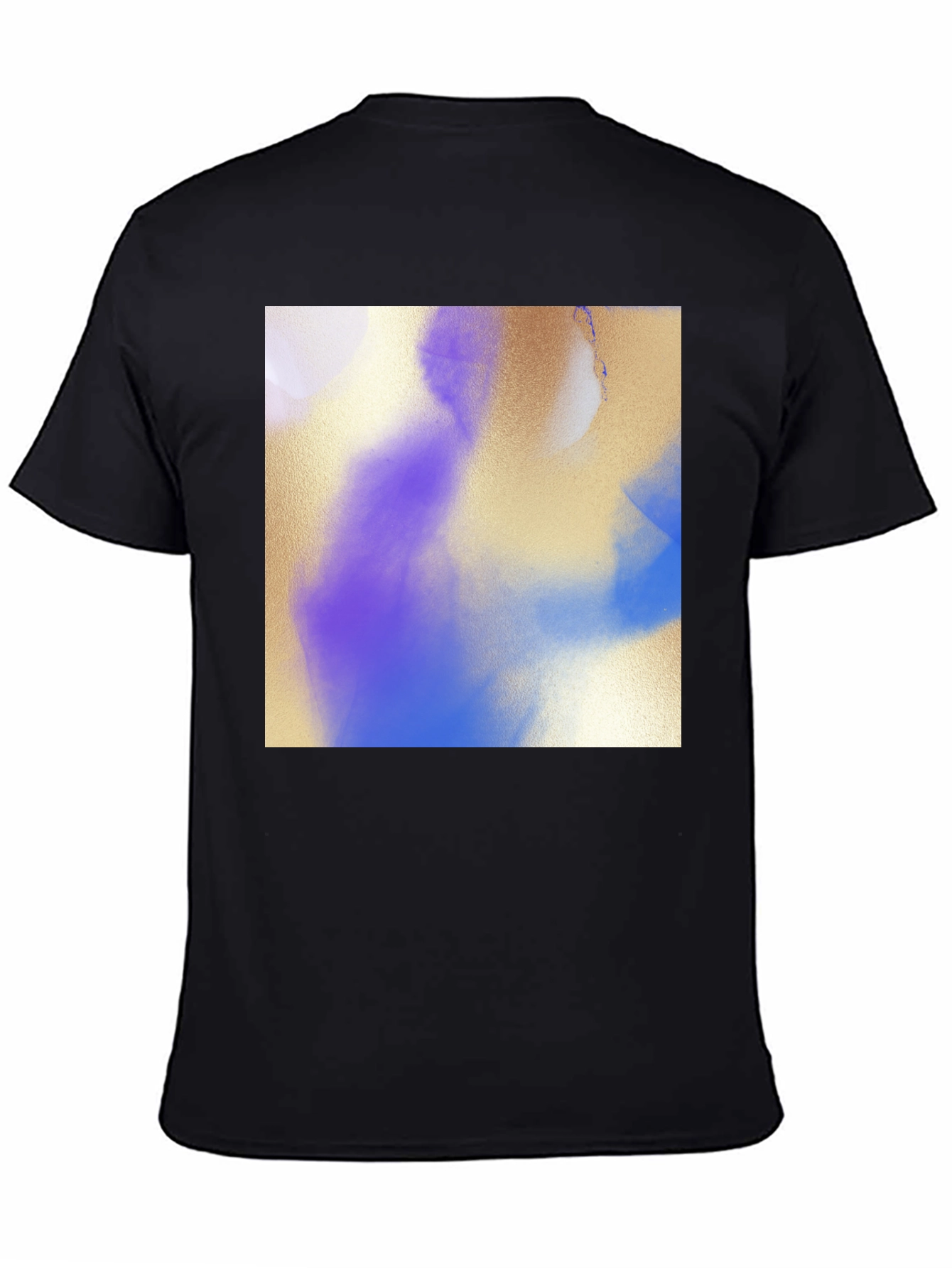Abstract Art Graphic Tee - Modern Black T-Shirt