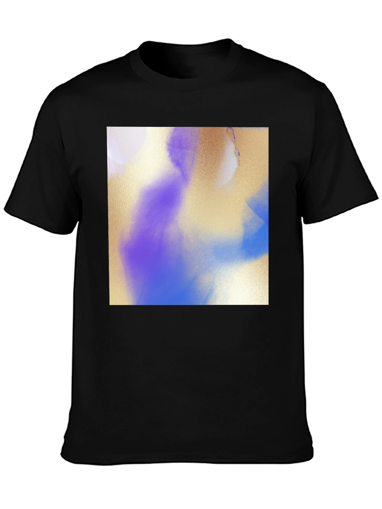 Abstract Art Graphic Tee - Modern Black T-Shirt