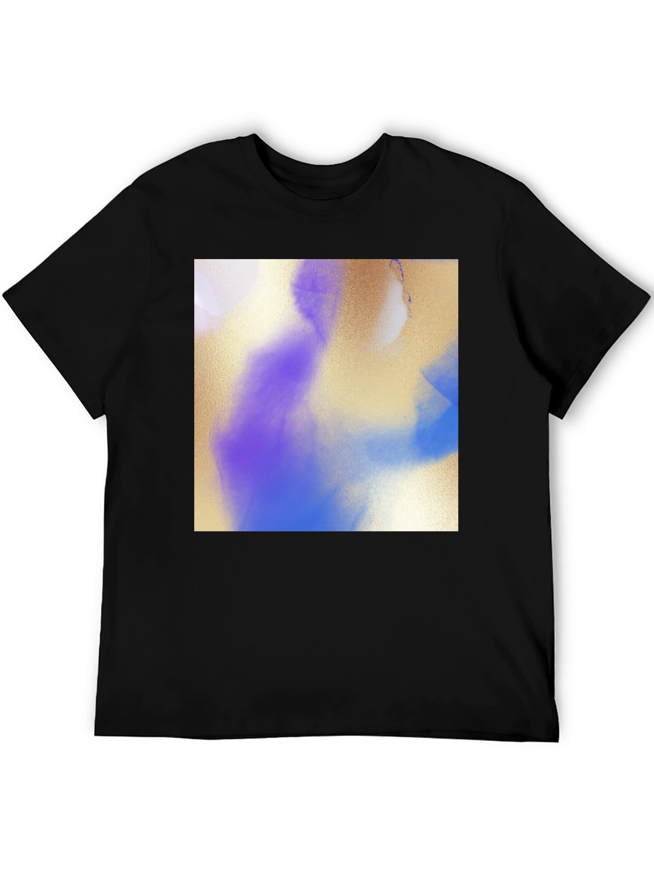 Abstract Art Graphic Tee - Modern Black T-Shirt