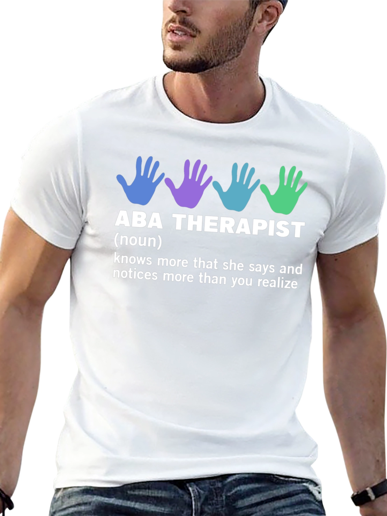 ABA Therapist Graphic T-Shirt