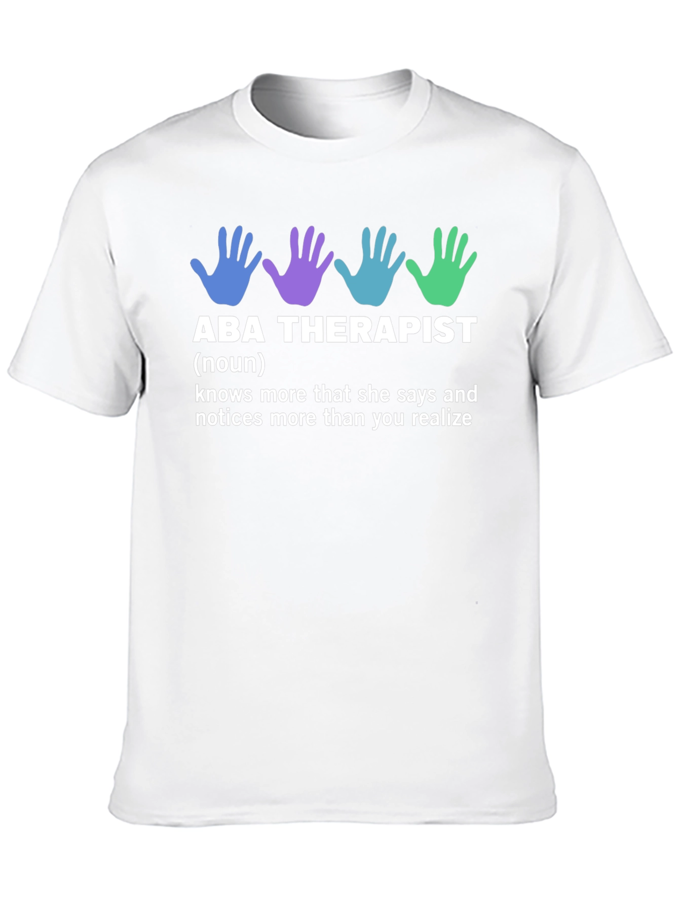 ABA Therapist Graphic T-Shirt