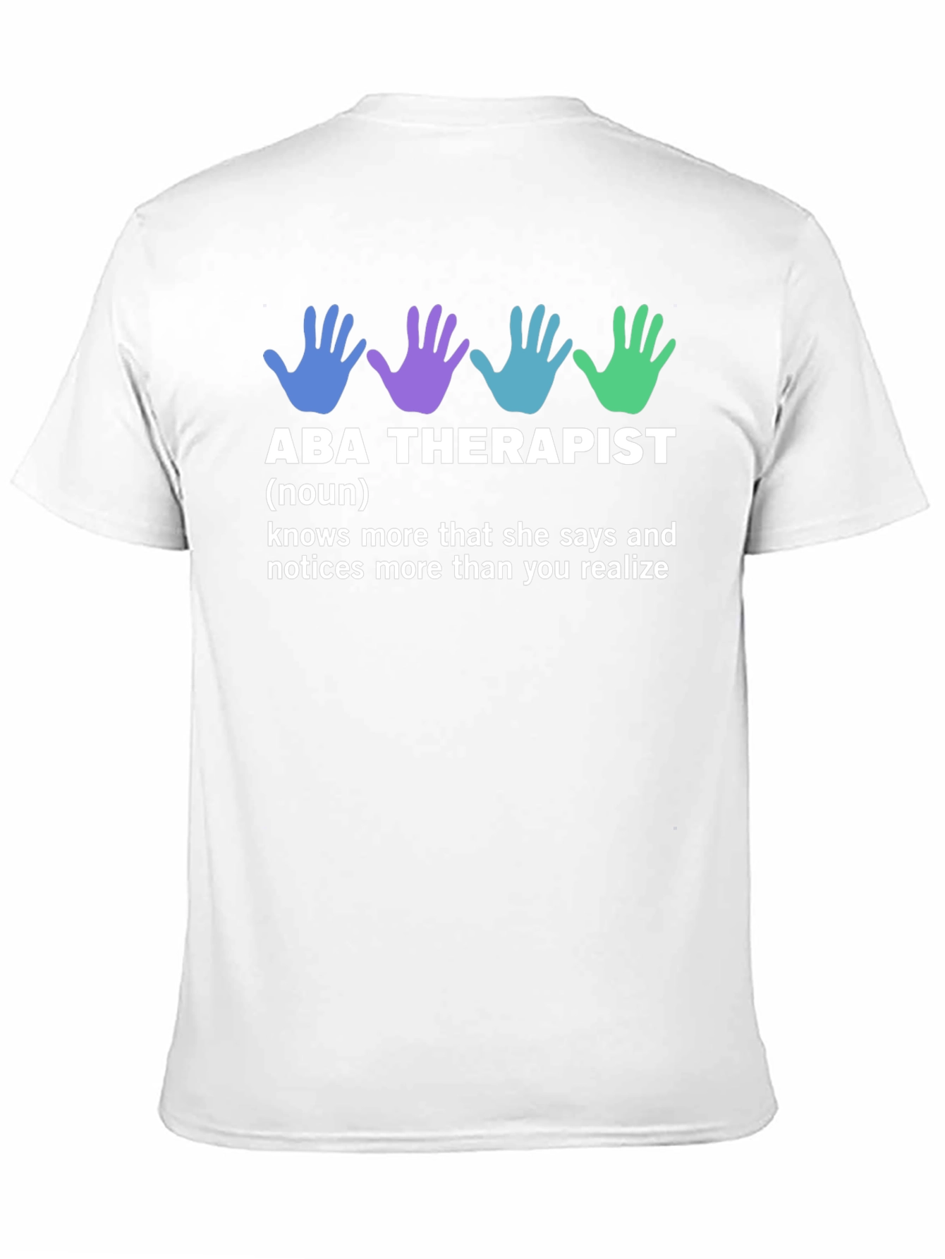 ABA Therapist Graphic T-Shirt