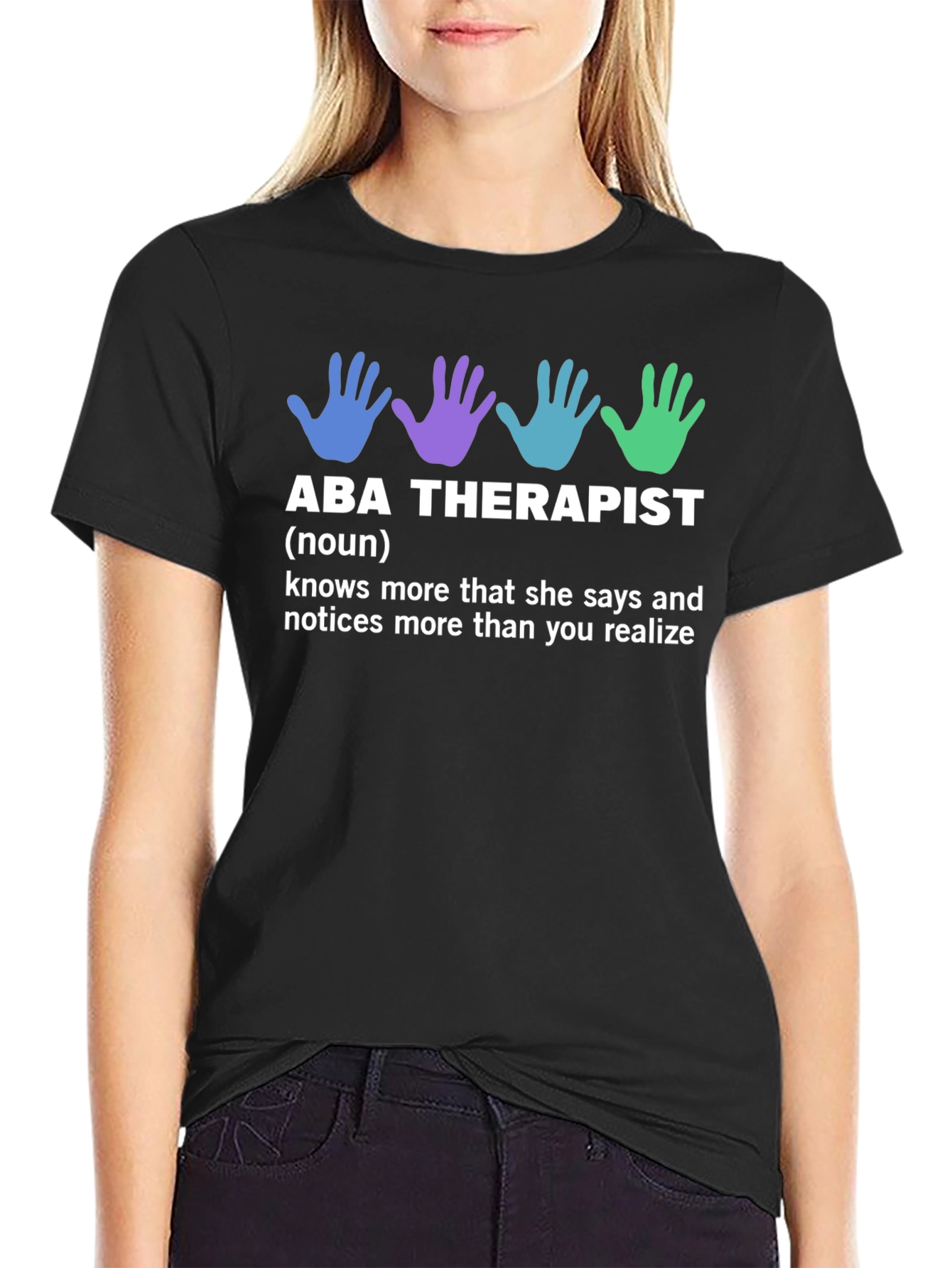 ABA Therapist Graphic T-Shirt