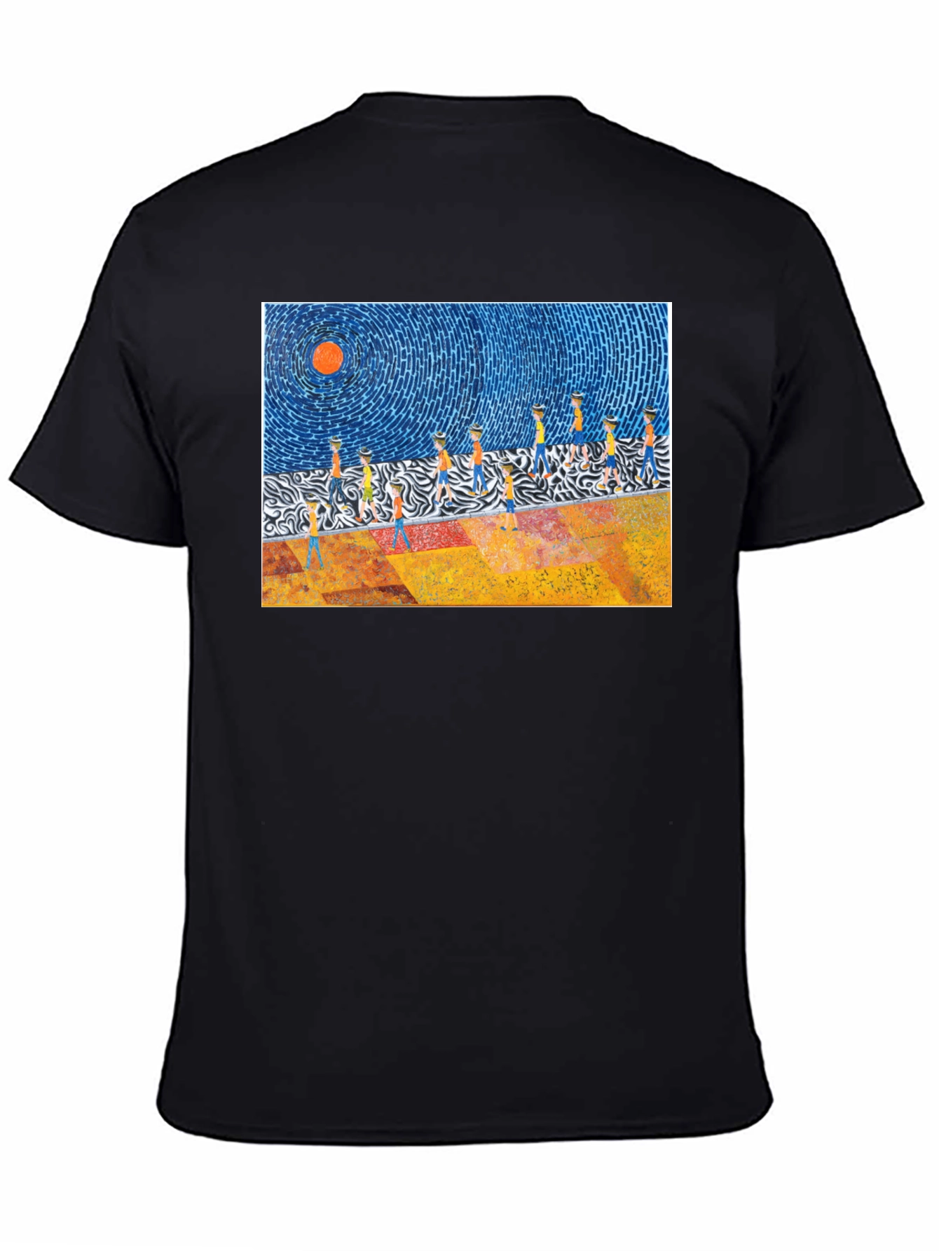 Abstract Art Graphic Tee - Modern Design