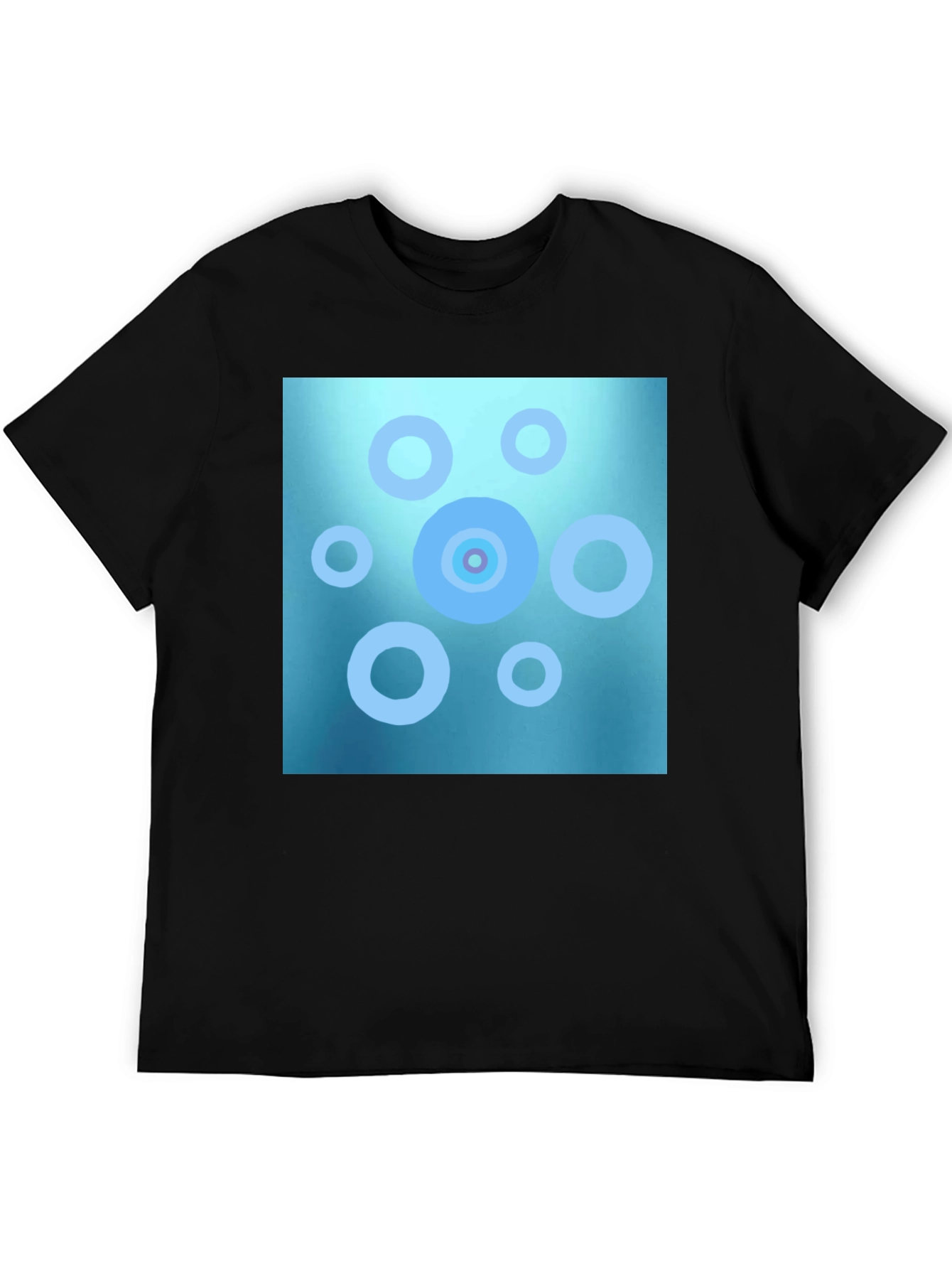 Abstract Circle Pattern T-Shirt