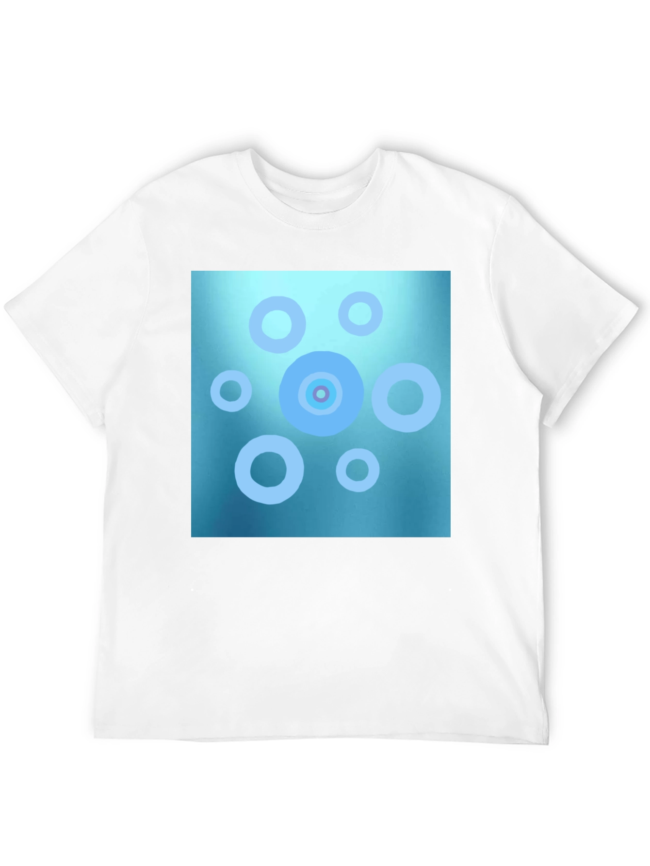 Abstract Circle Pattern T-Shirt