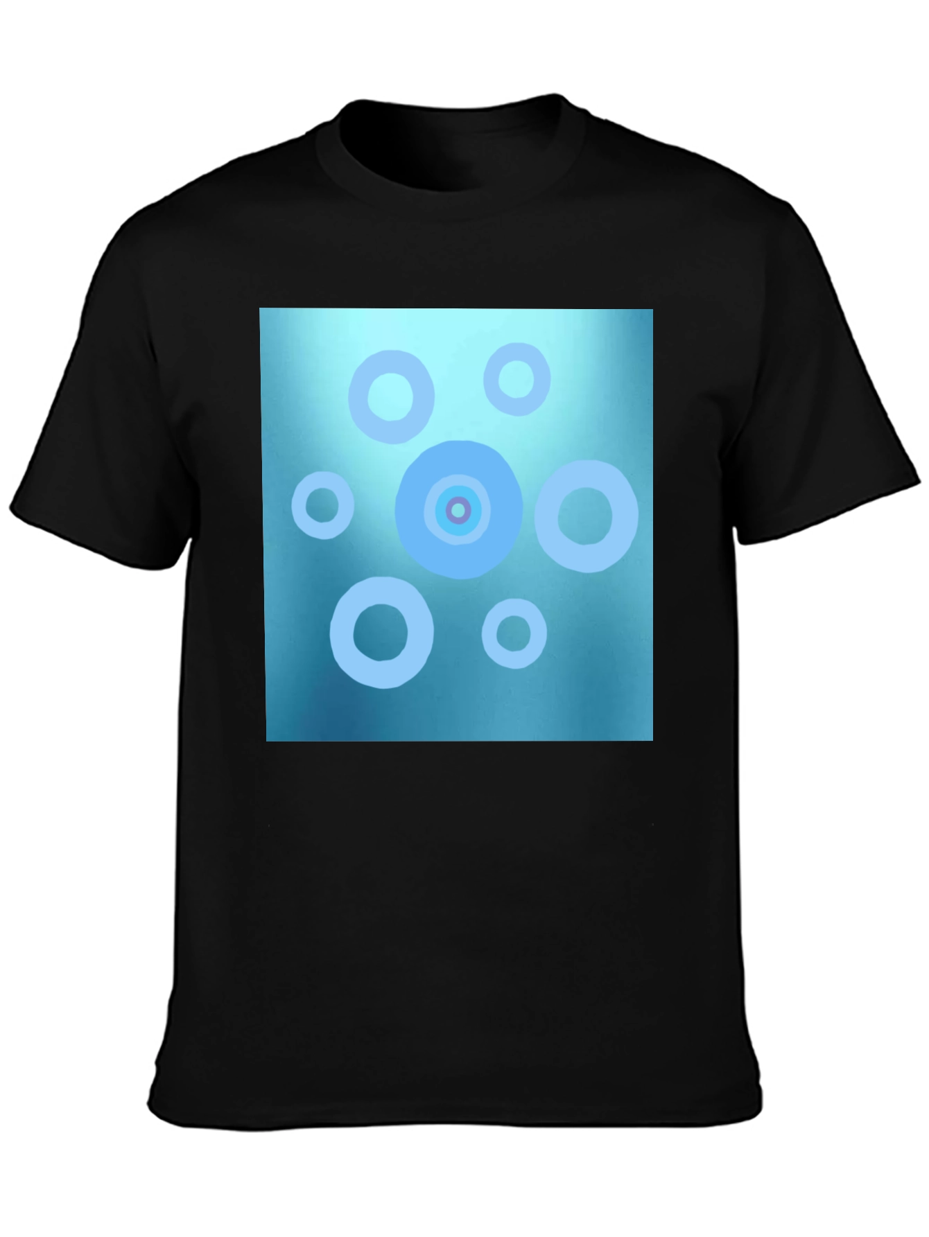 Abstract Circle Pattern T-Shirt