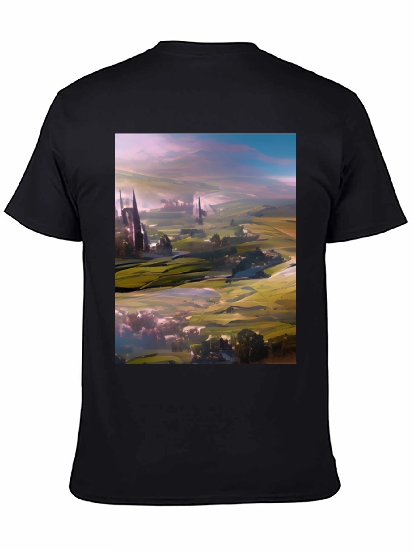 Abstract Landscape Art T-Shirt