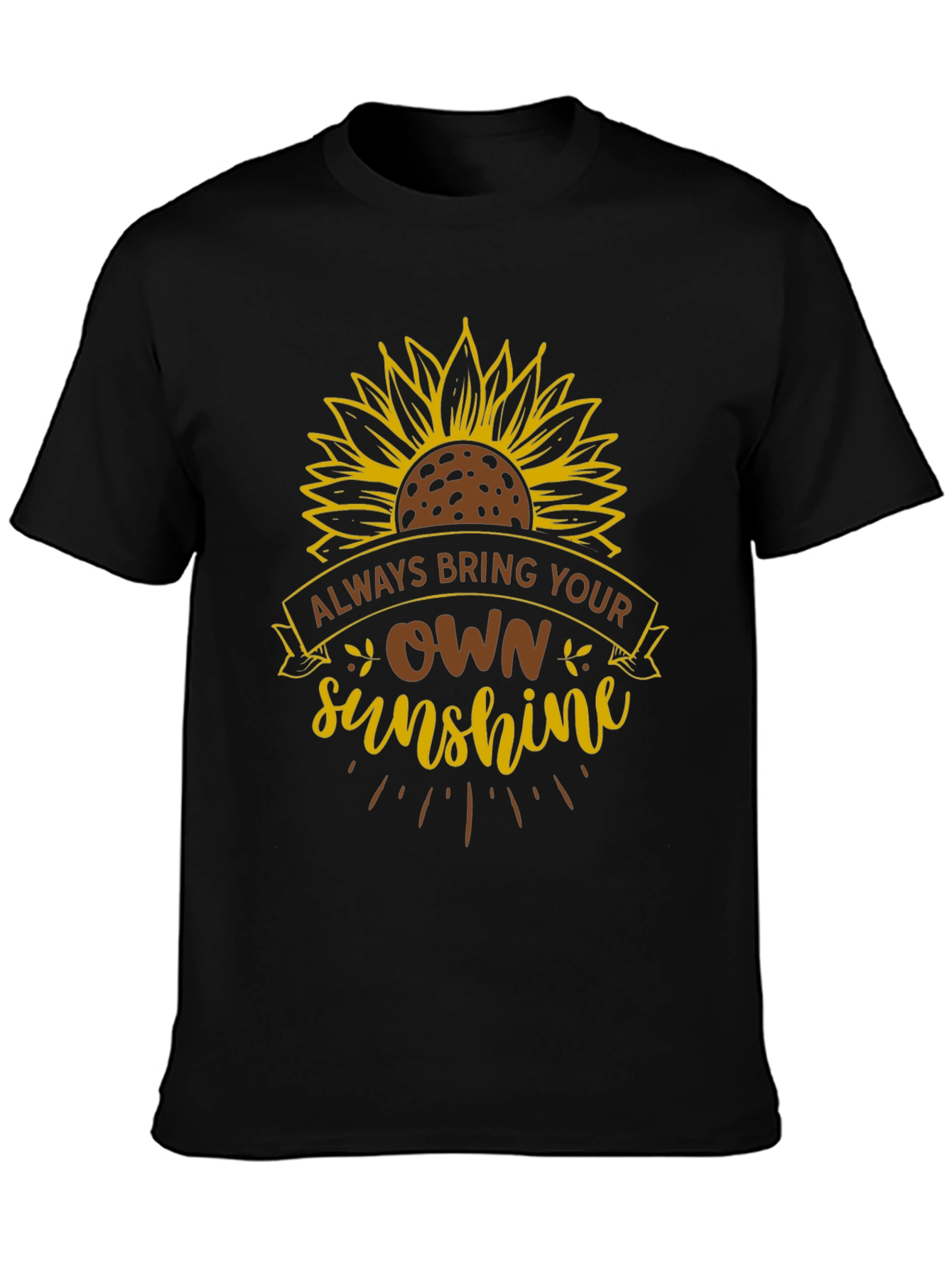 Sunshine Sunflower Graphic T-Shirt