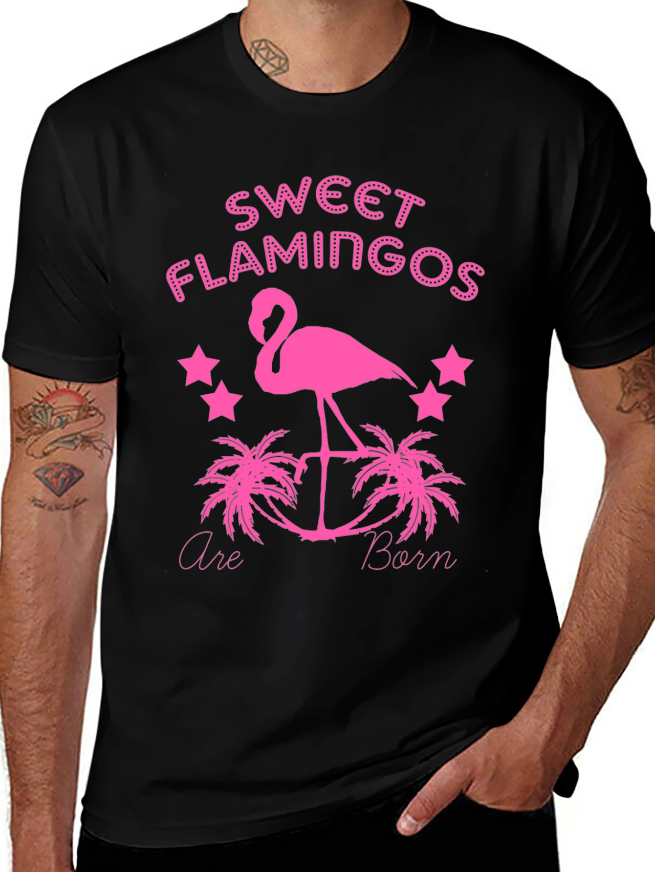 Sweet Flamingos T-Shirt - Born to Stand Out