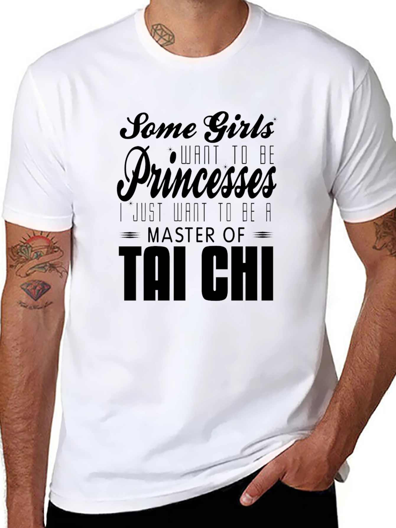 Tai Chi Master Graphic T-Shirt