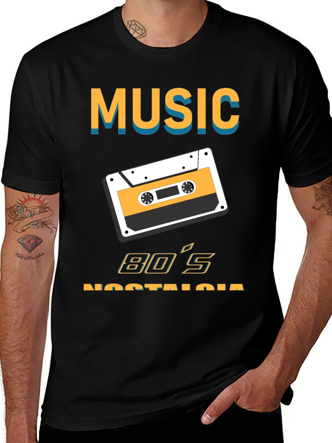 80s Music Nostalgia Tee