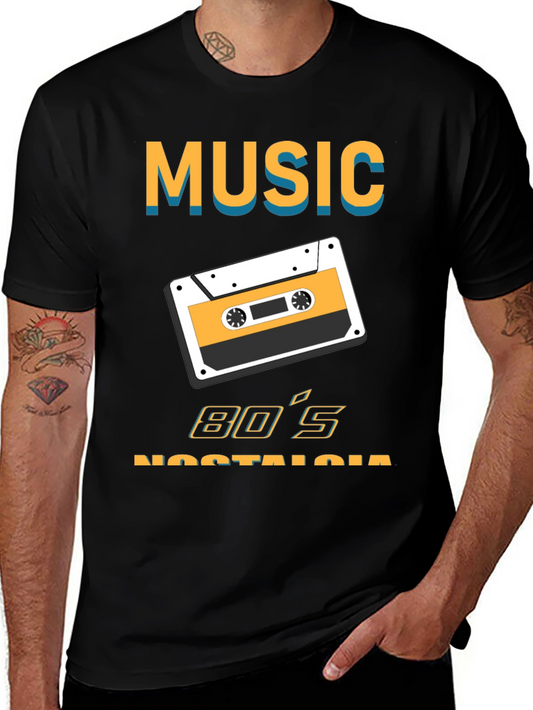 80s Music Nostalgia Tee