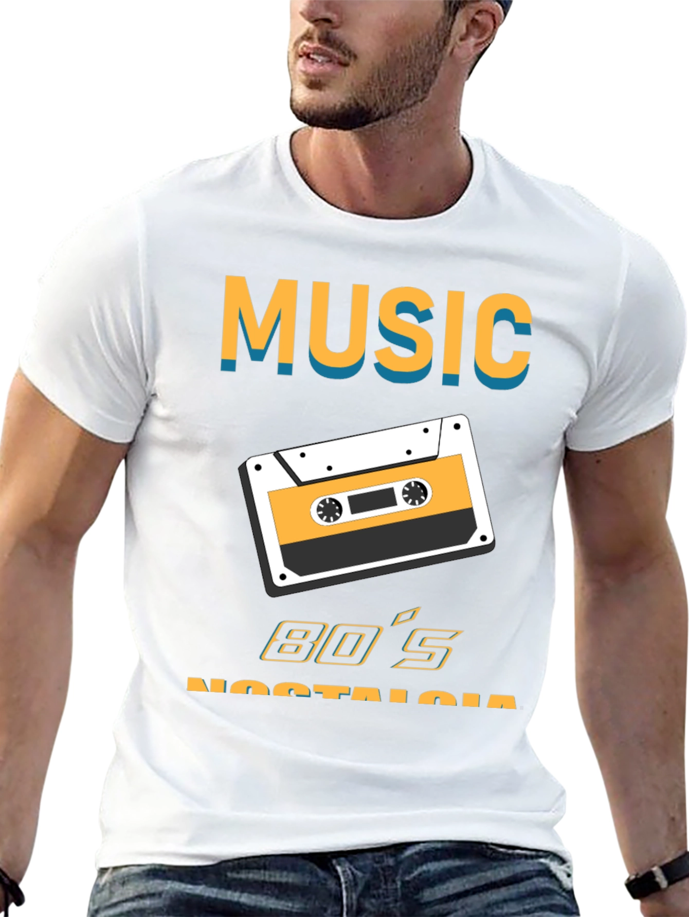 80s Music Nostalgia Tee