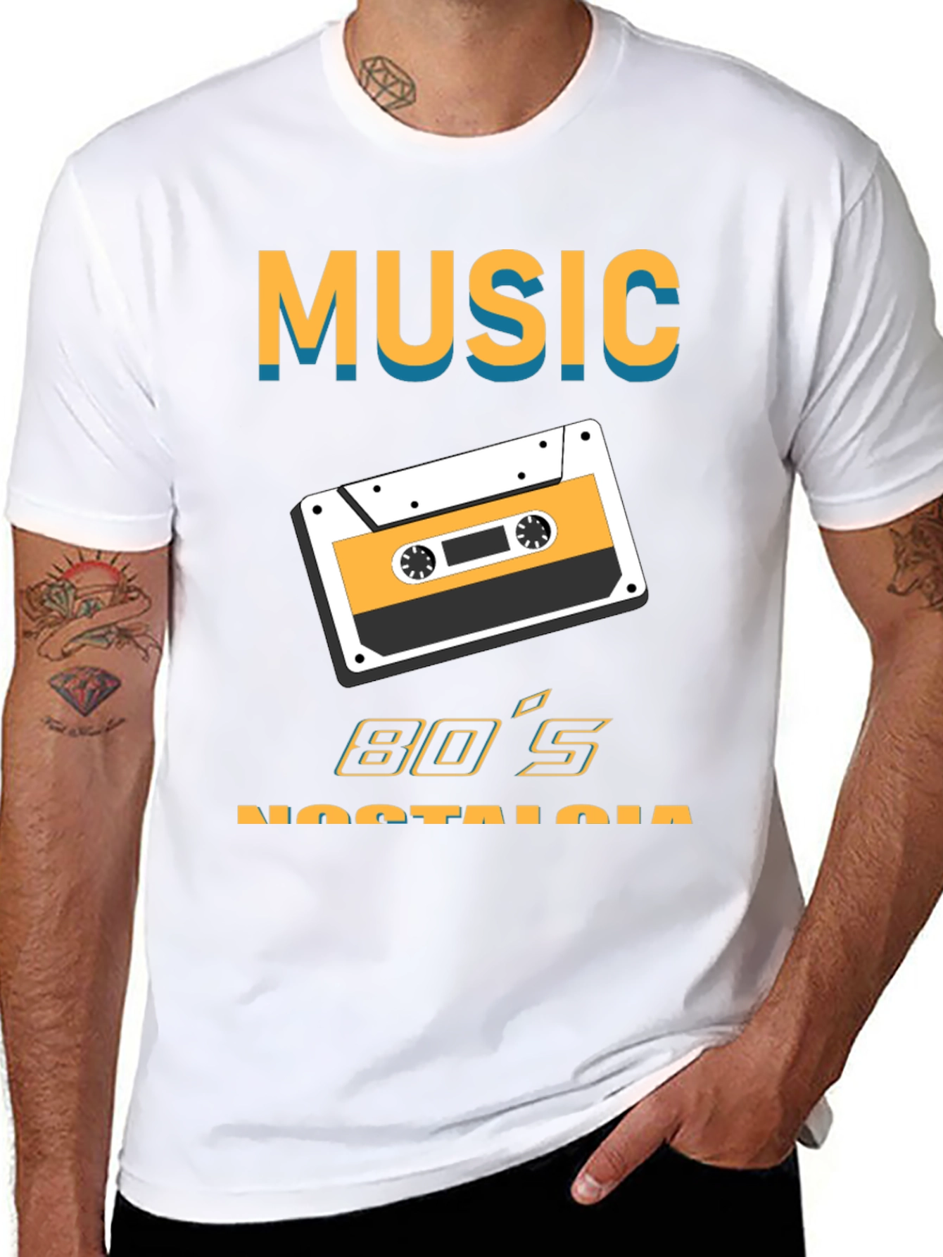 80s Music Nostalgia Tee