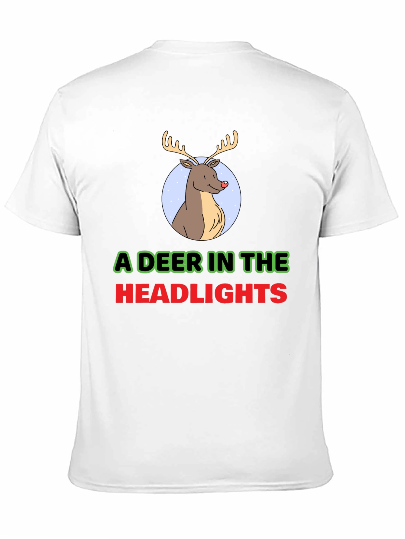 A Deer In The Headlights Graphic T-Shirt