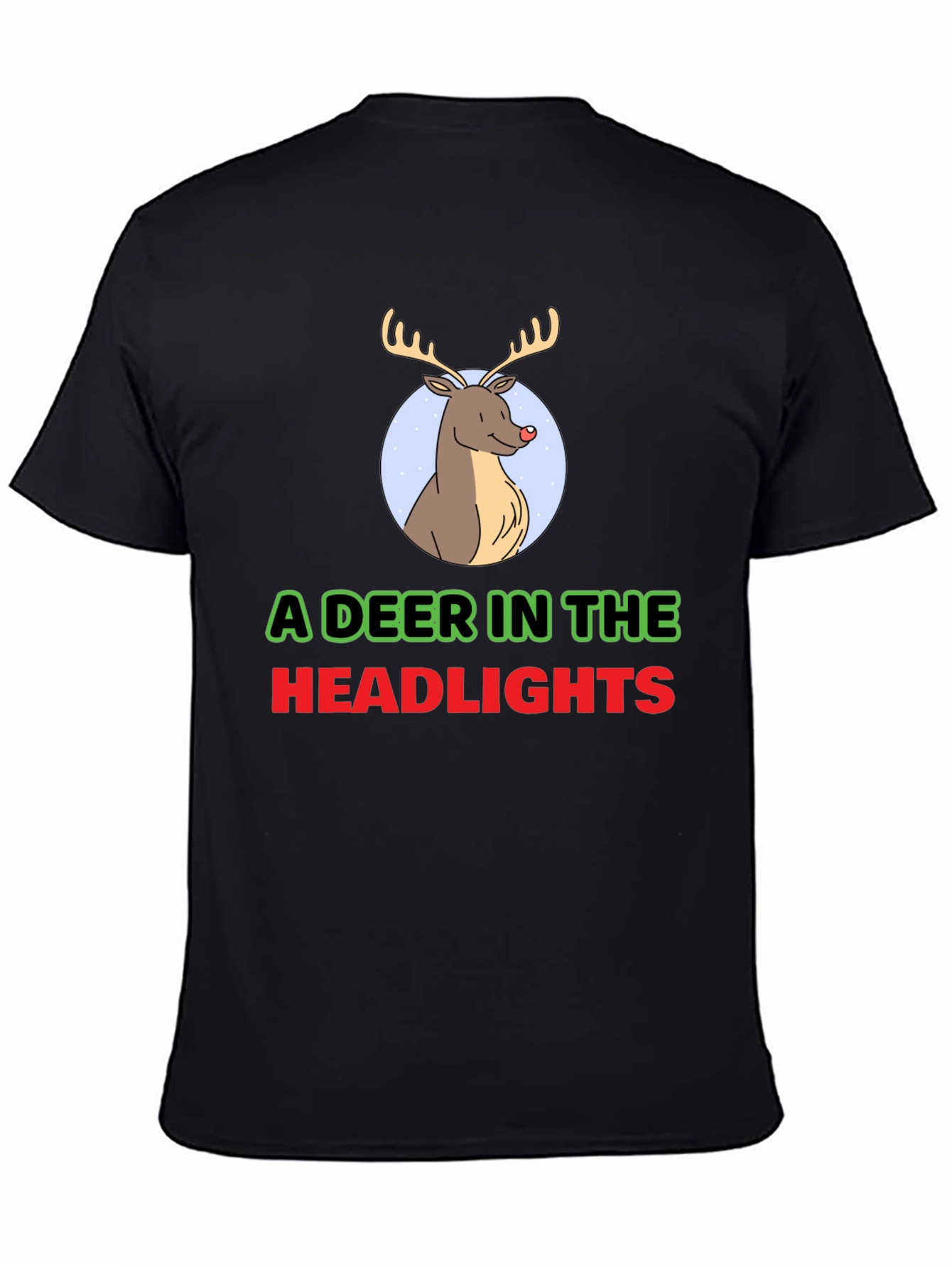 A Deer In The Headlights Graphic T-Shirt