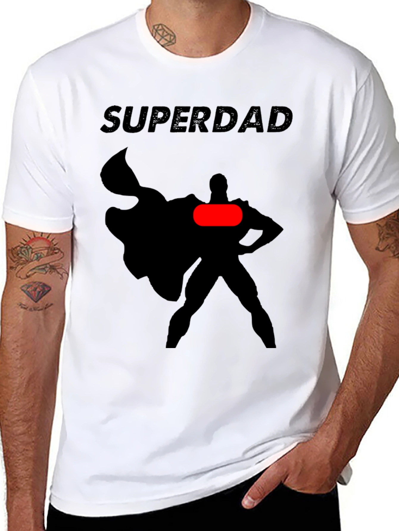 Superdad Graphic T-Shirt - Fathers Day Gift