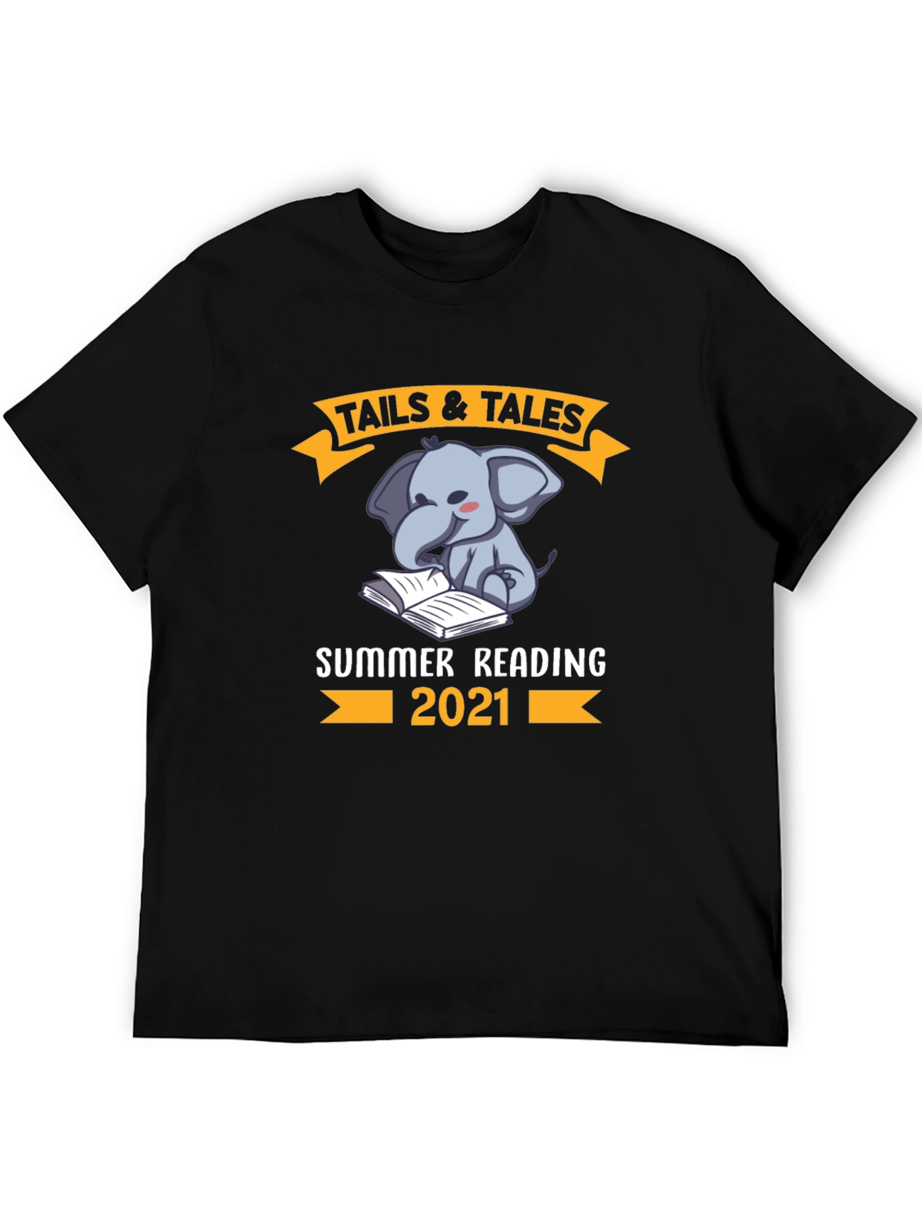 Tails & Tales Summer Reading 2021 T-Shirt