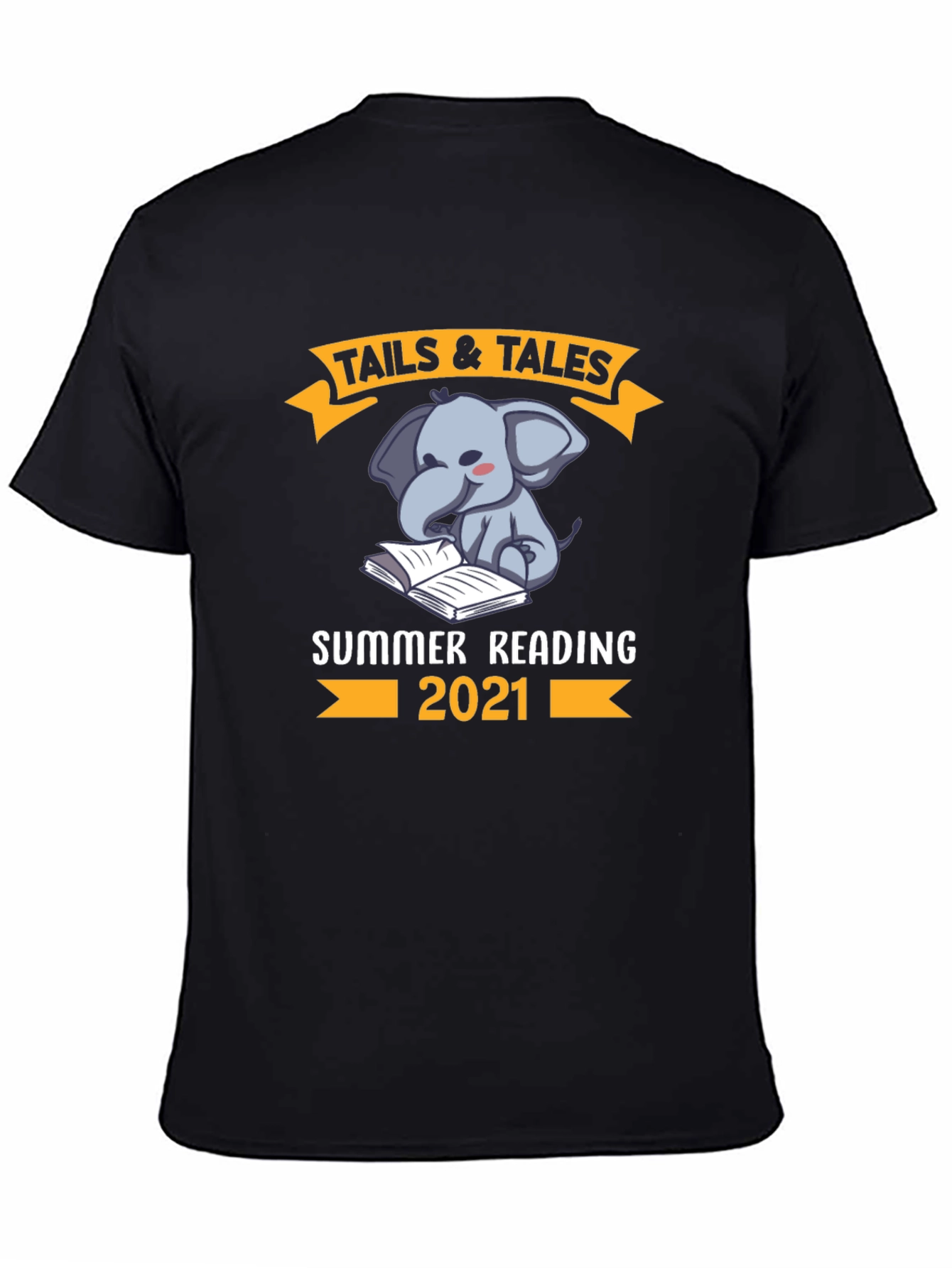 Tails & Tales Summer Reading 2021 T-Shirt